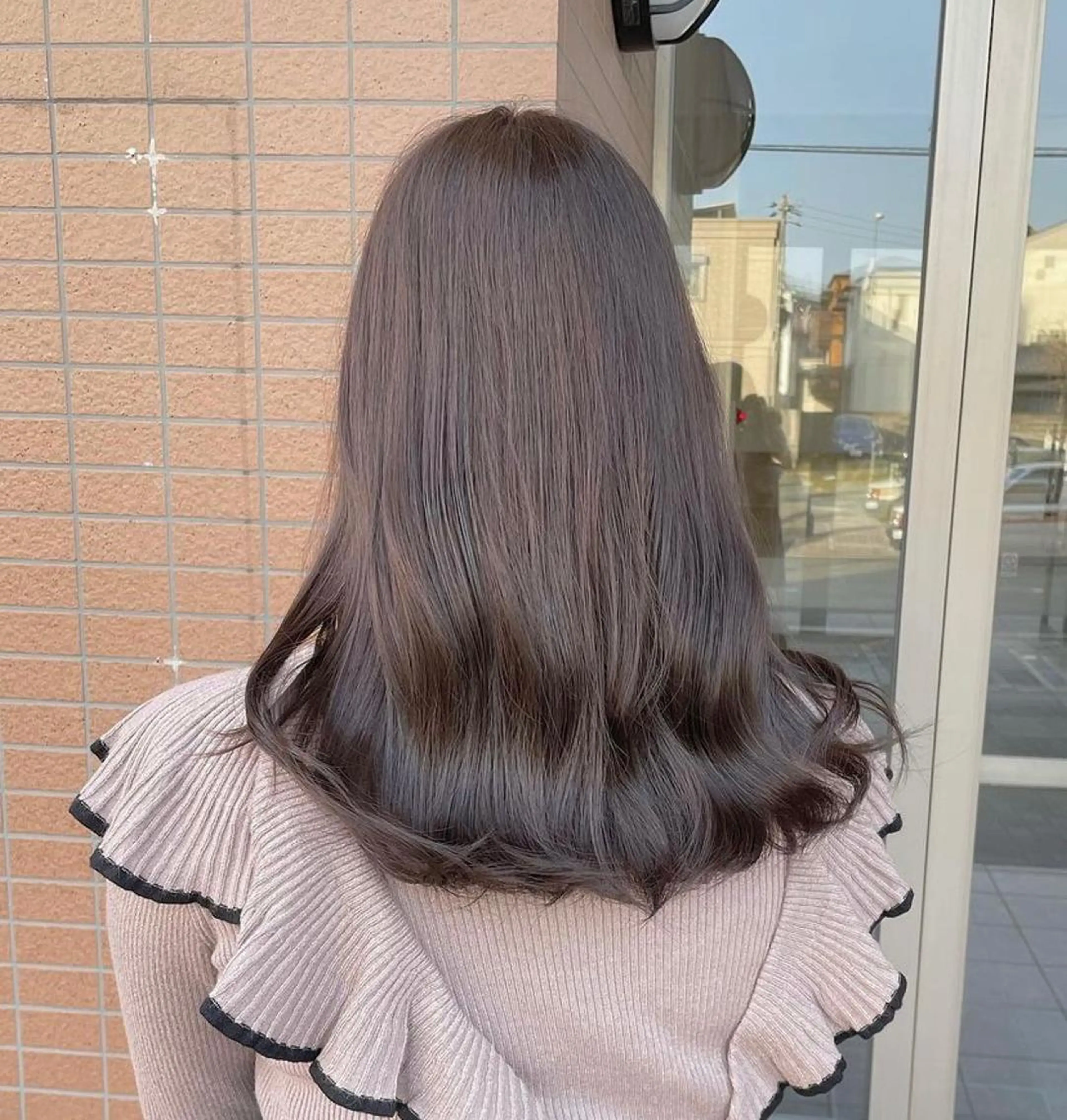 セミロング カラー ブリーチ ダブルカラー グラデーションカラー ハイライトカラー インナーカラー 💈Blanco💈 カラー&ケア🌈のヘアスタイル