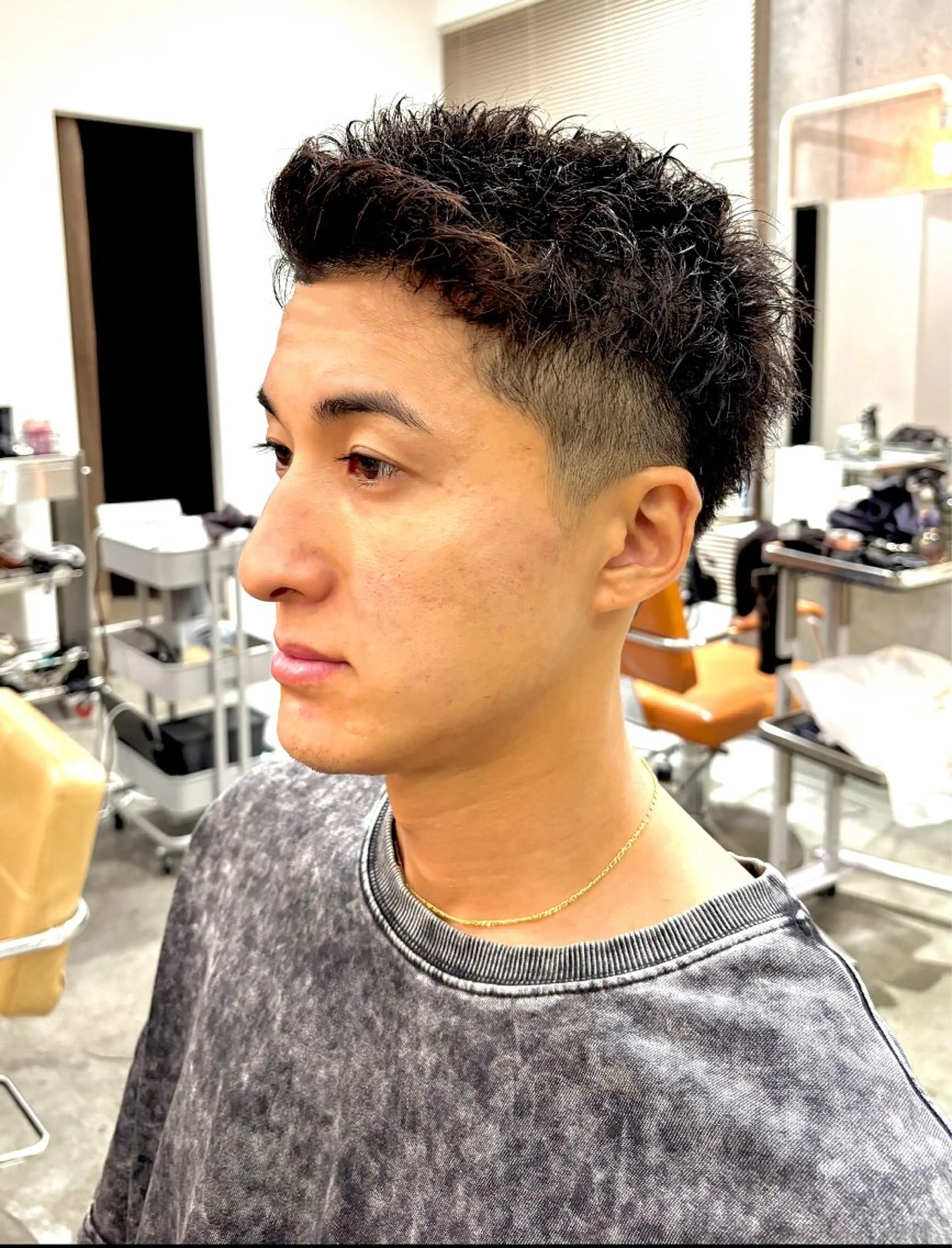 メンズ メンズショート カット 井向 幹滉のヘアスタイル