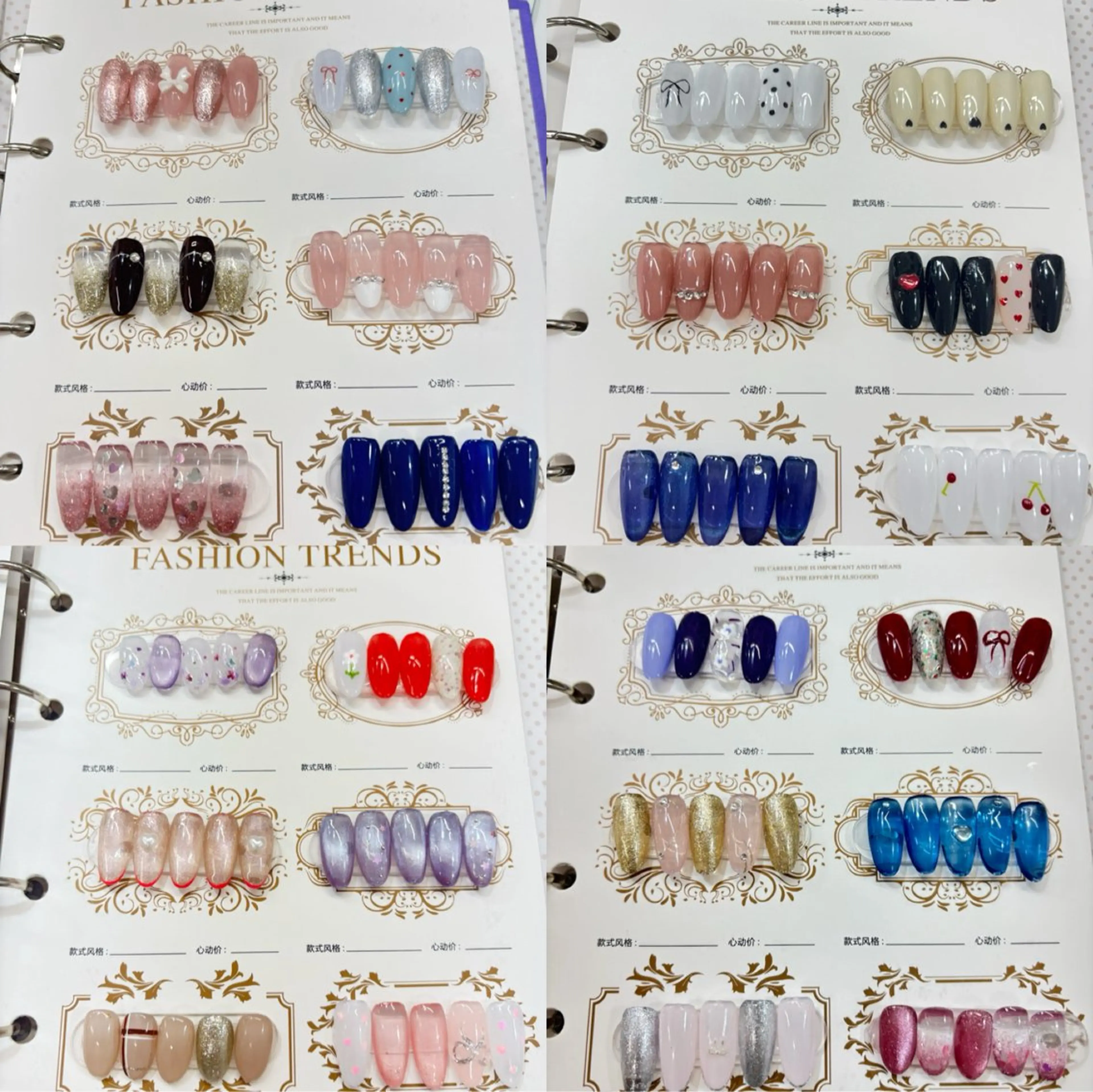 💎シンプル定額コース💎サンプルから選択‼️カラー変更🉑💓初回オフ無料💓の写真