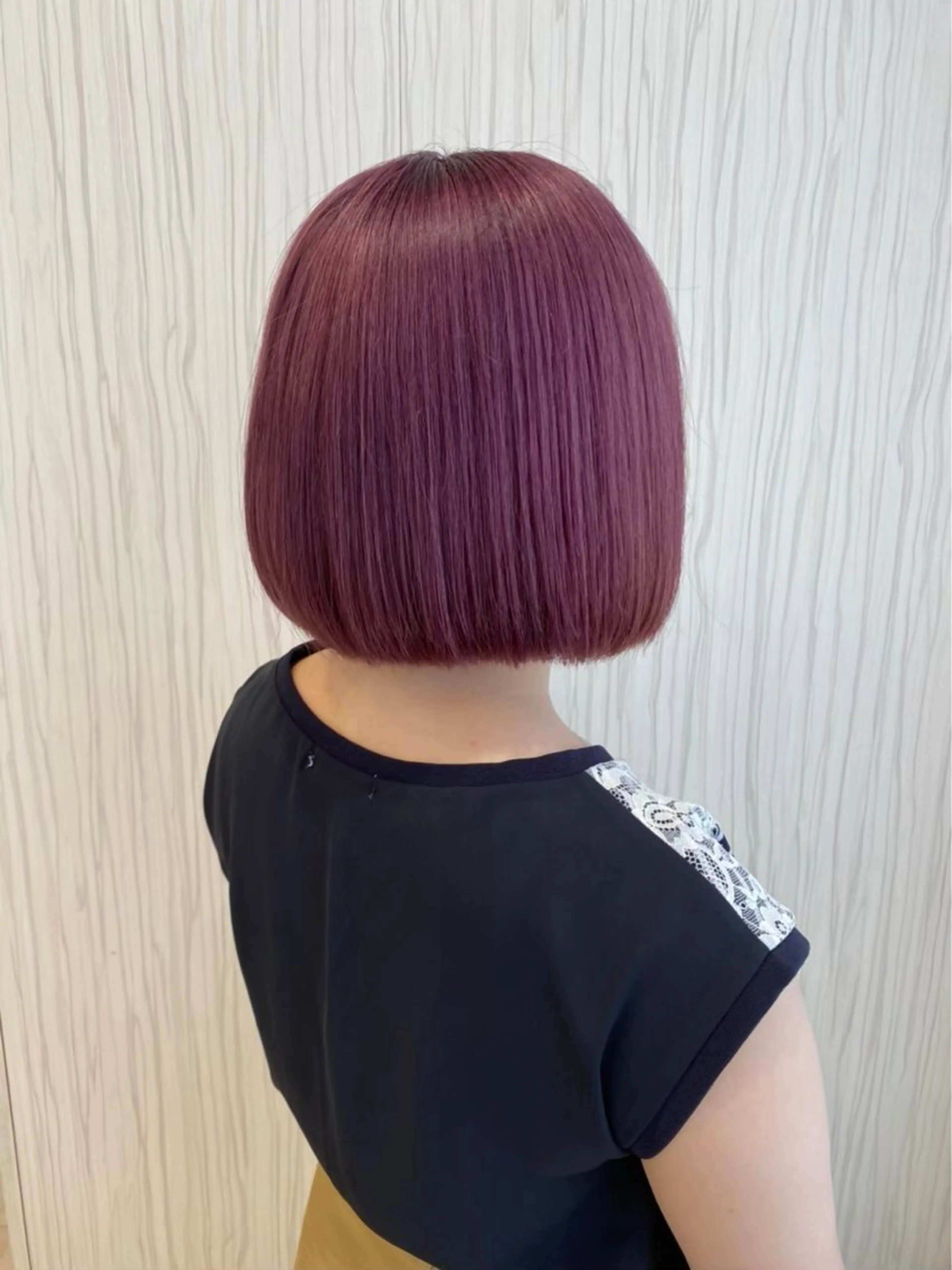 ミディアム カラー 土屋 咲希のヘアスタイル