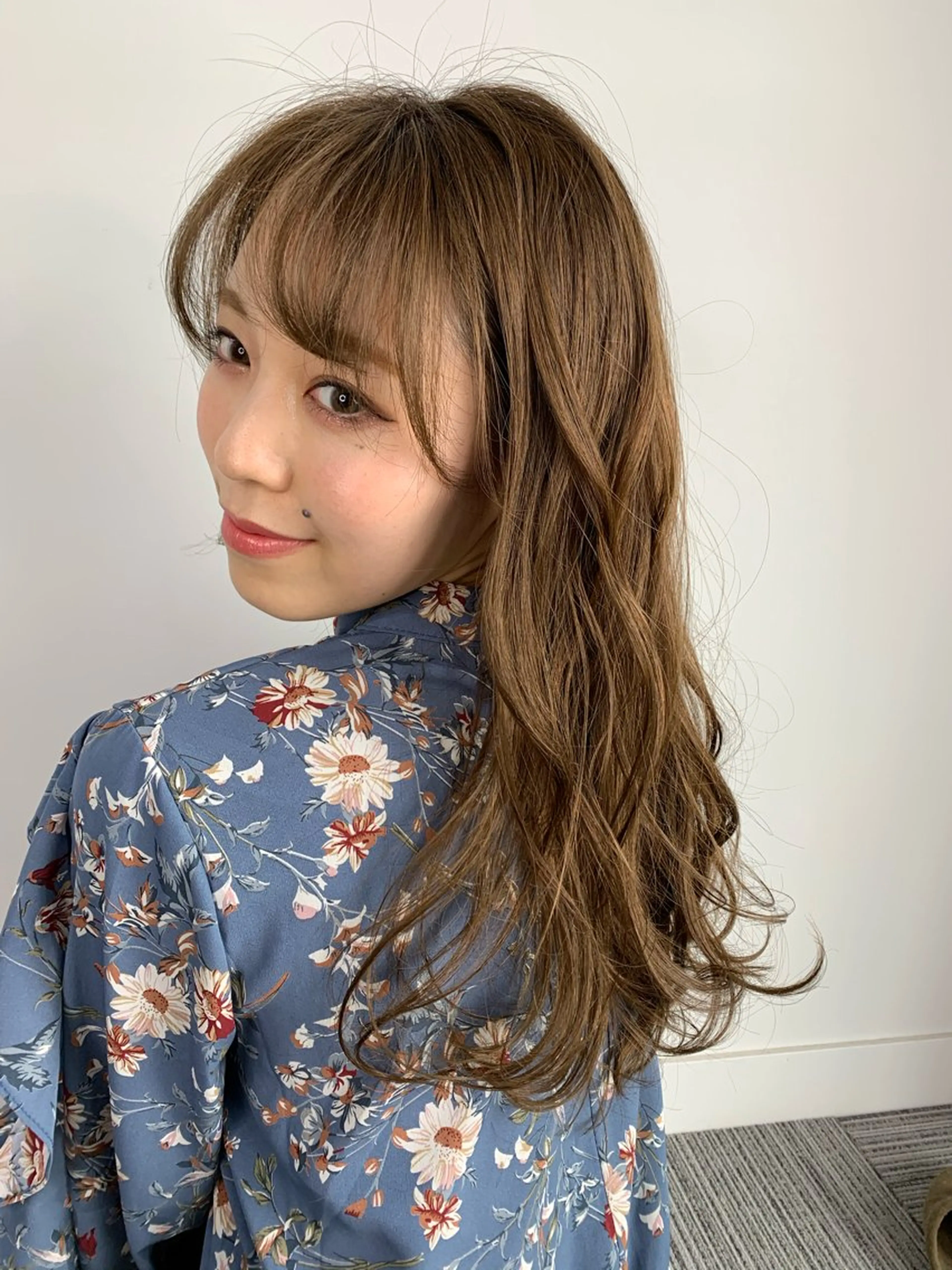 似合わせカット+イルミナカラーの写真