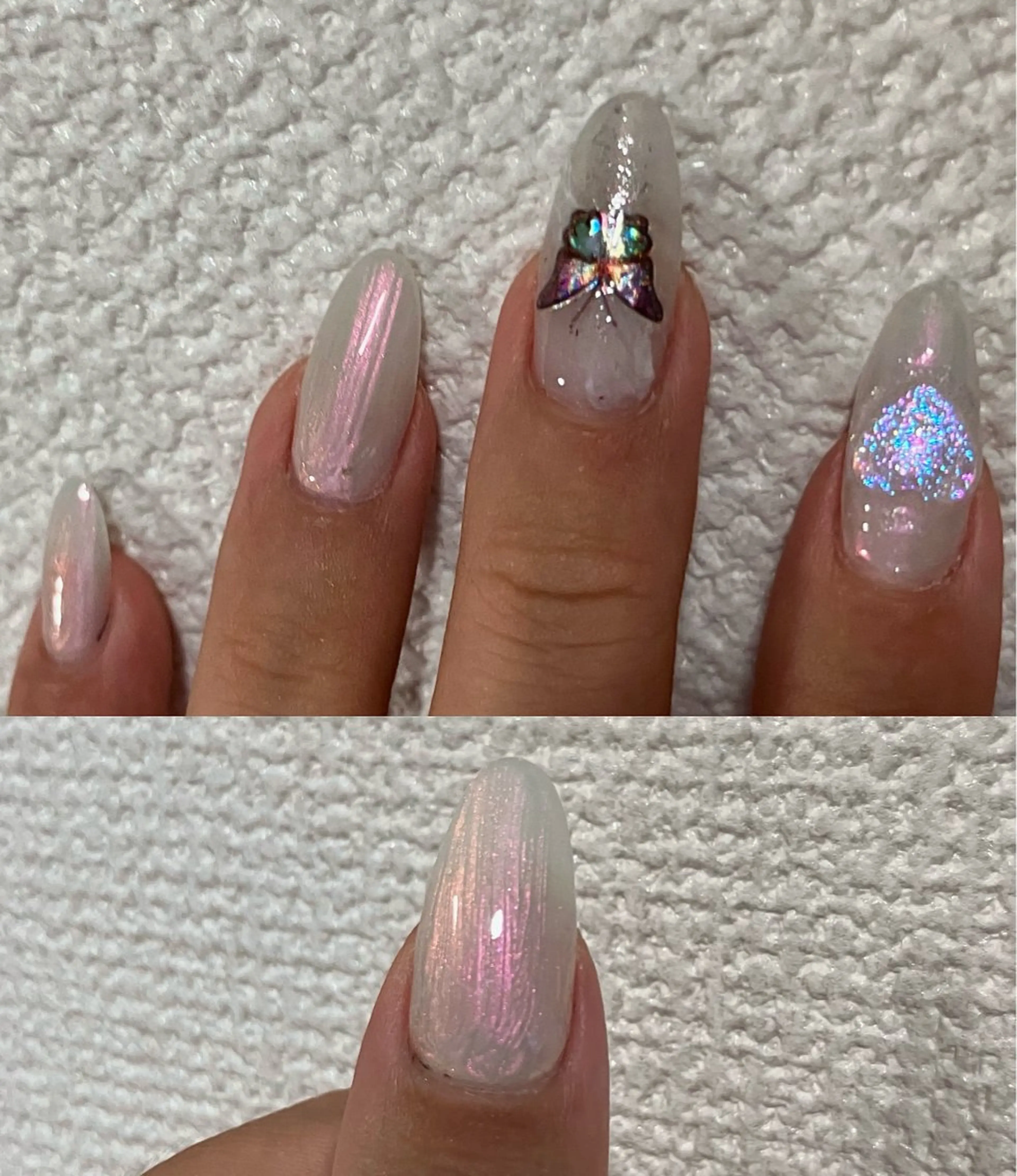 ネイル アートネイル ジェルネイル キラキラネイル マグネットネイル 大理石ネイル(マーブル) RinRin　nail所属・孔 ジンシェンのネイルデザイン