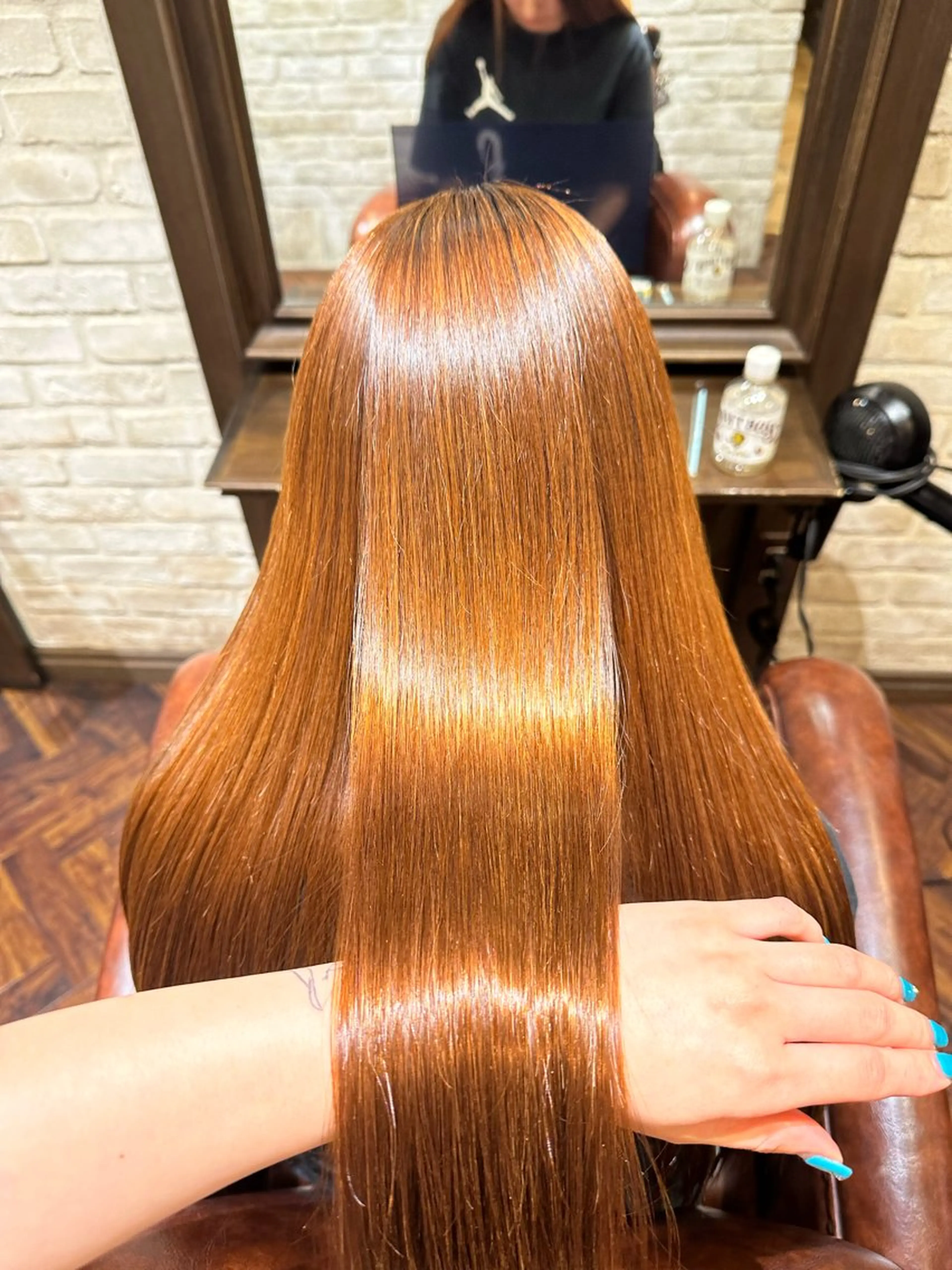 ロング 縮毛矯正 🦋フジモリ セリナ🦋のヘアスタイル
