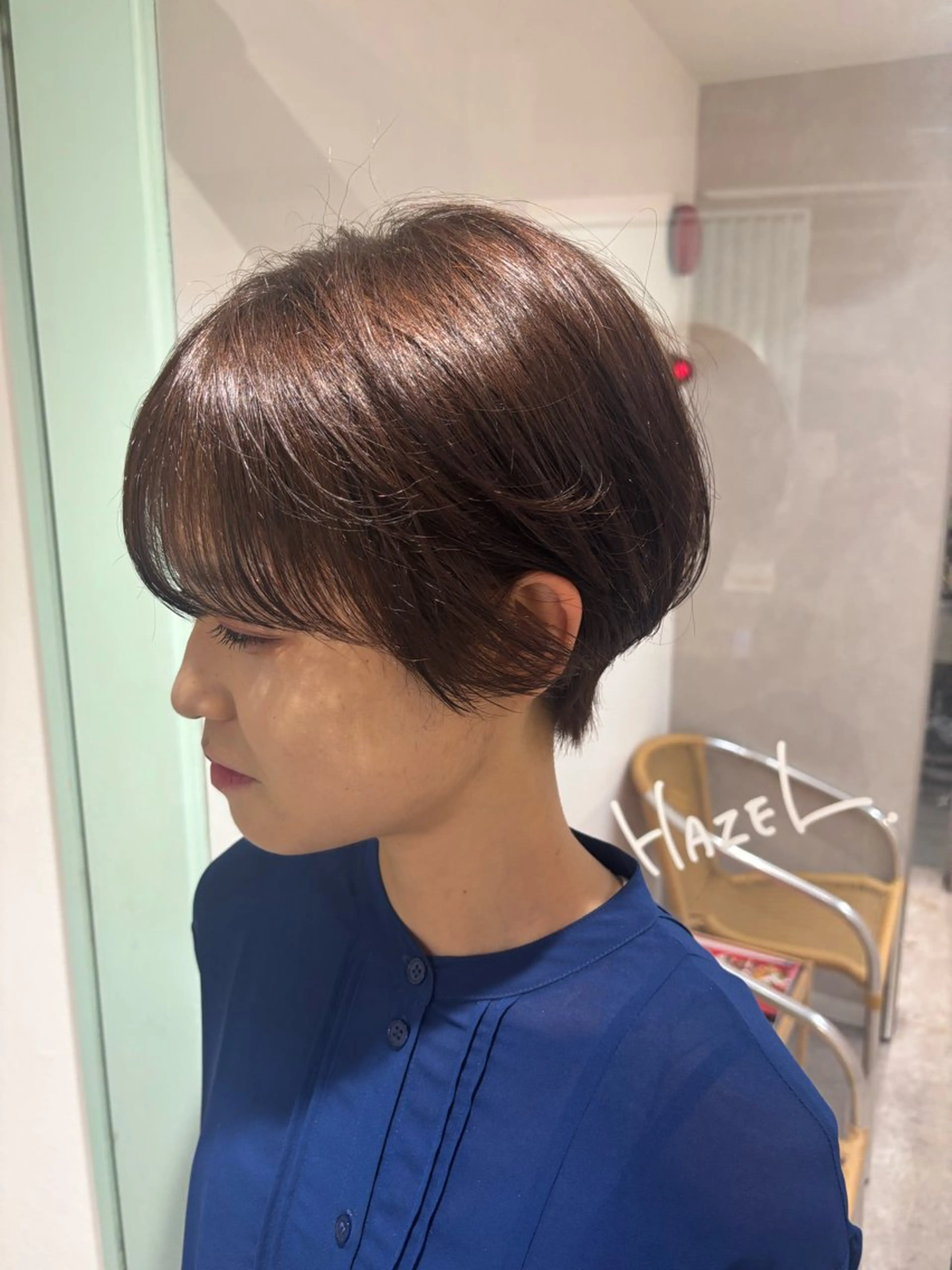 ショート 渡 汐音のヘアスタイル