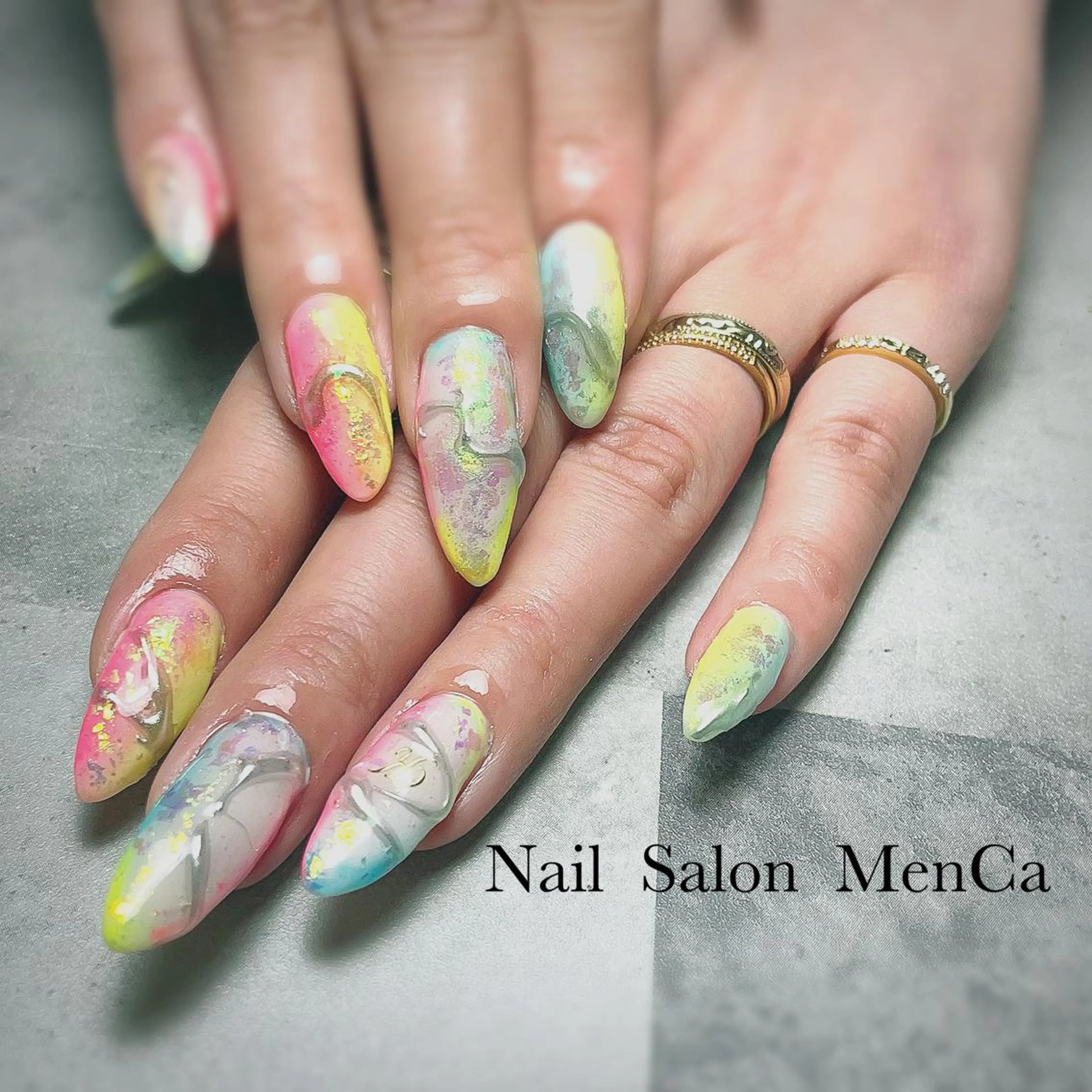 ネイル ハンドネイル 江崎 景子のネイルデザイン