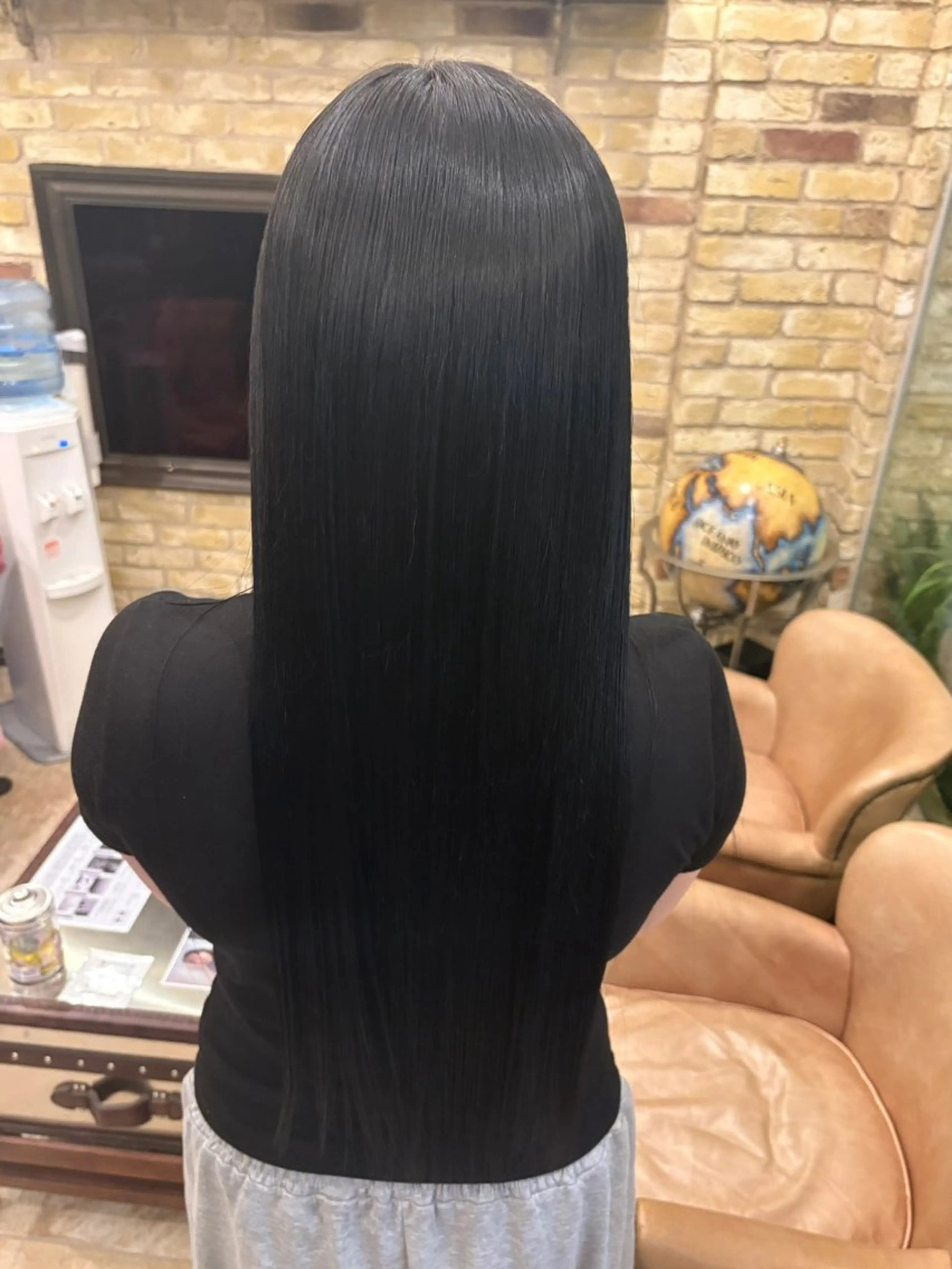 ロング 髪質改善 ロング トリートメント カット ヘアカラー トリートメント monan新宿店所属・新宿/髪質改善✨ 透明感カラー/須田のヘアスタイル