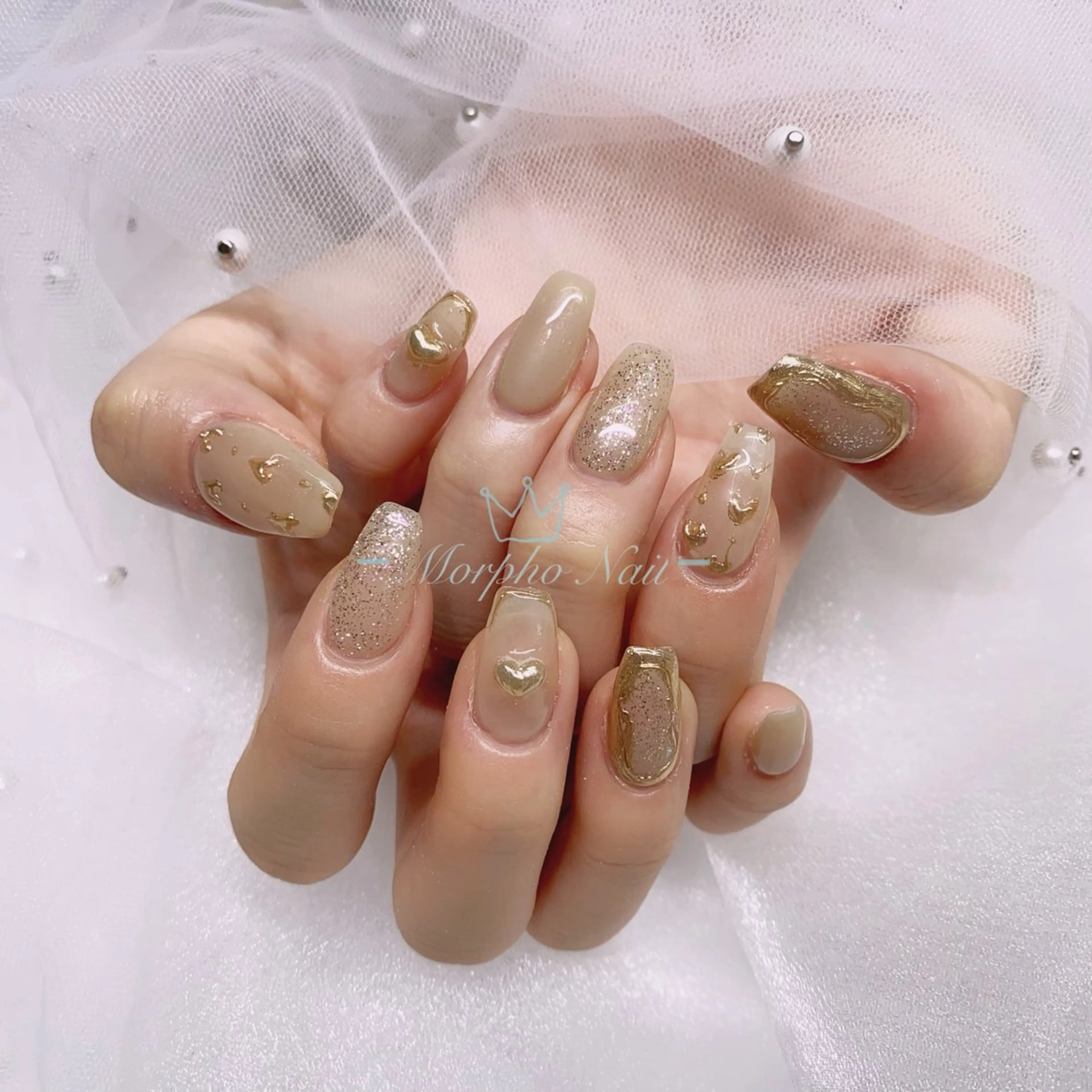 ネイル ハンドネイル Morpho nailのネイルデザイン