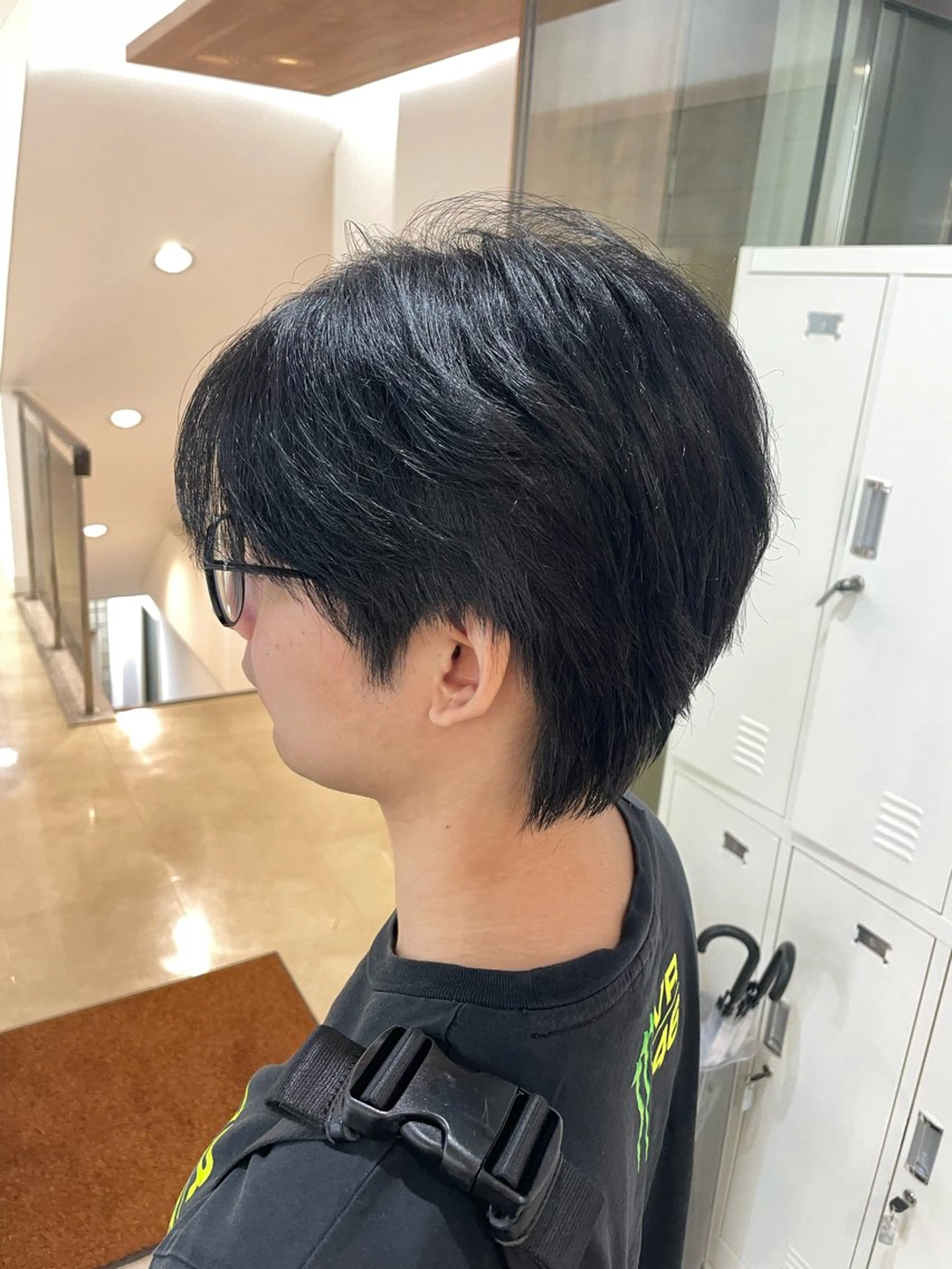 カット＋曲げる縮毛矯正＋トリートメントケアの写真