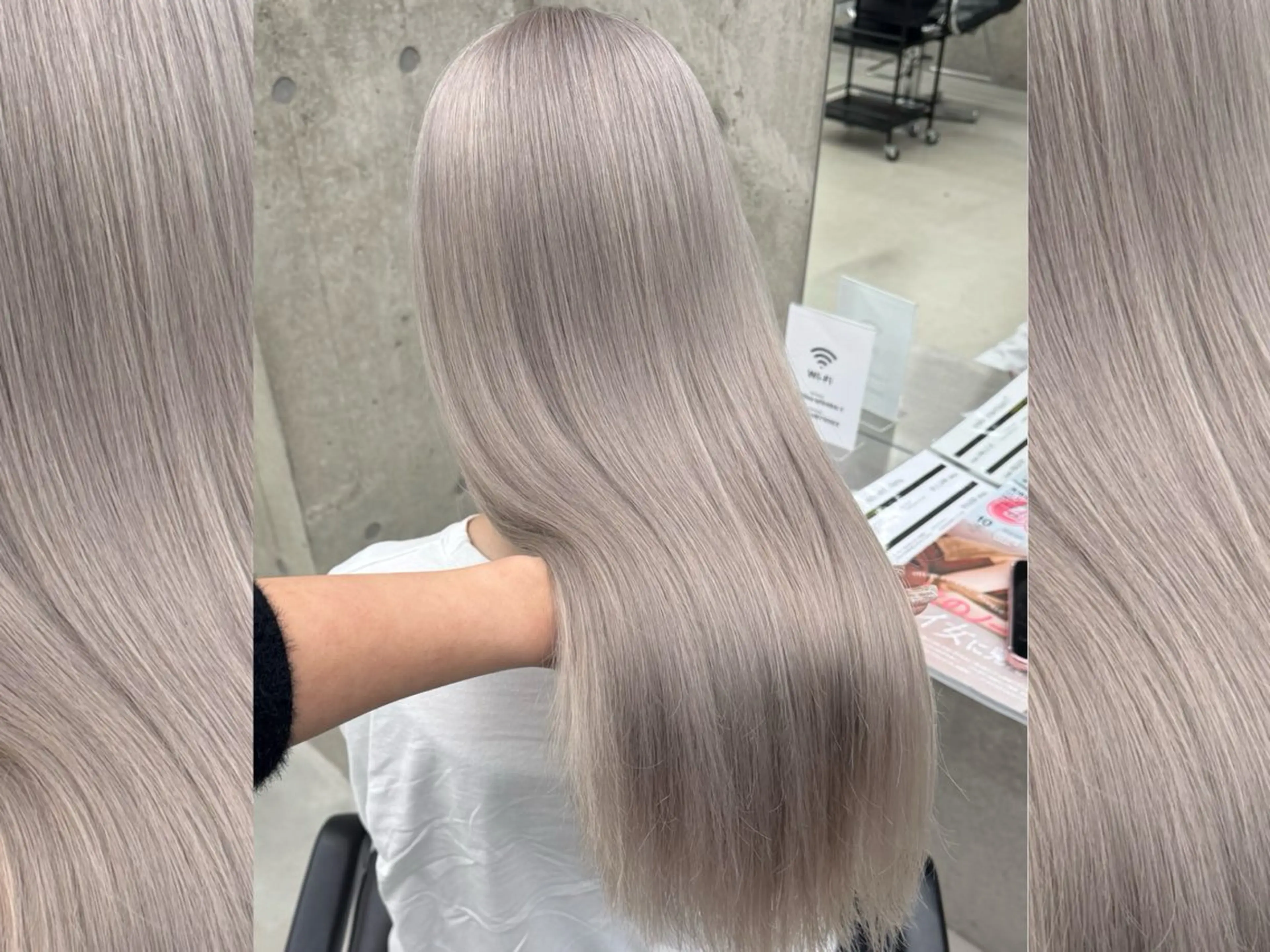 ロング カラー ヘアカラー LINOET名古屋所属・齋藤 梨乃のヘアスタイル