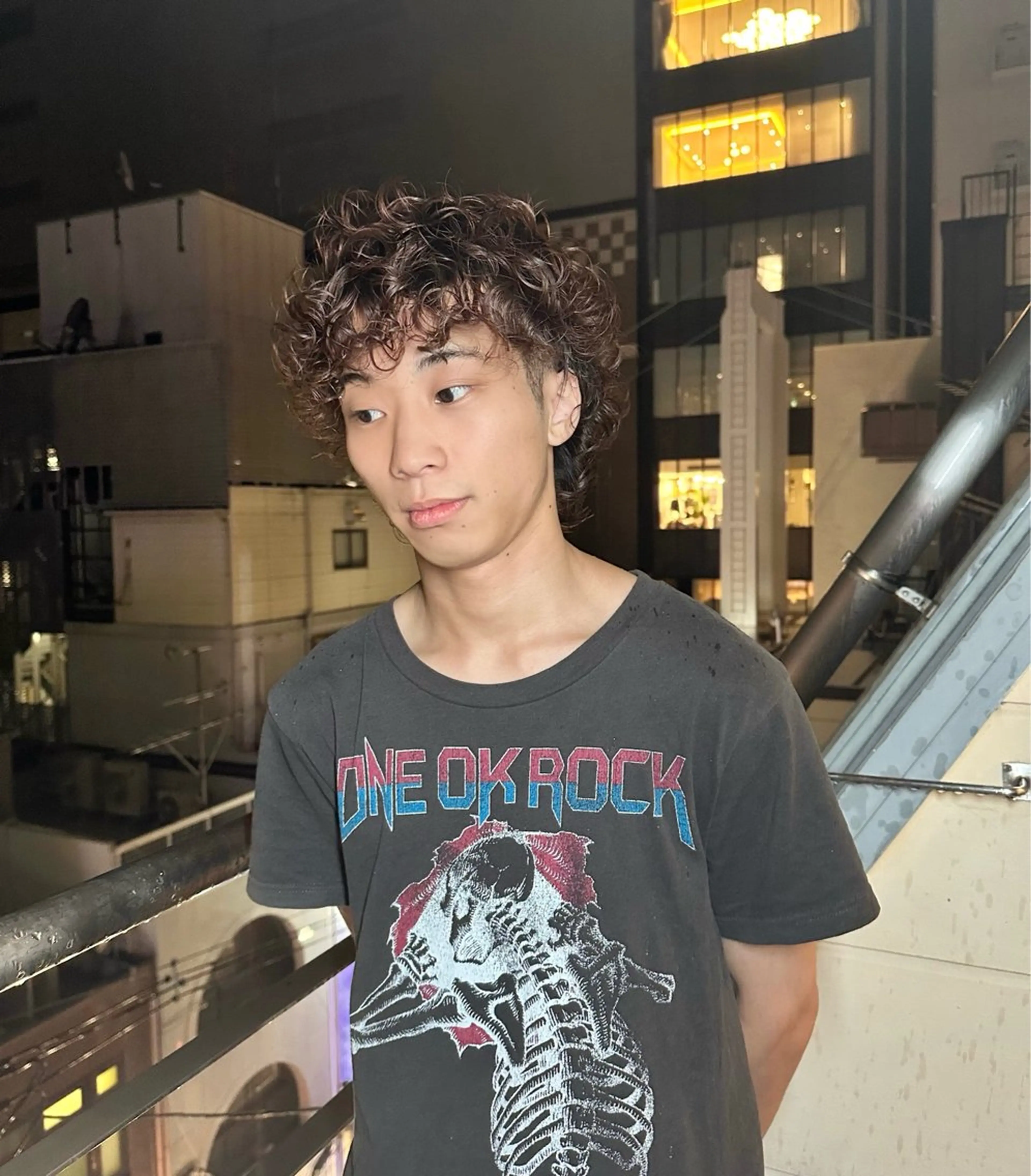 パーマ 艶髪カラー/レイヤ ー支持No.1renのヘアスタイル