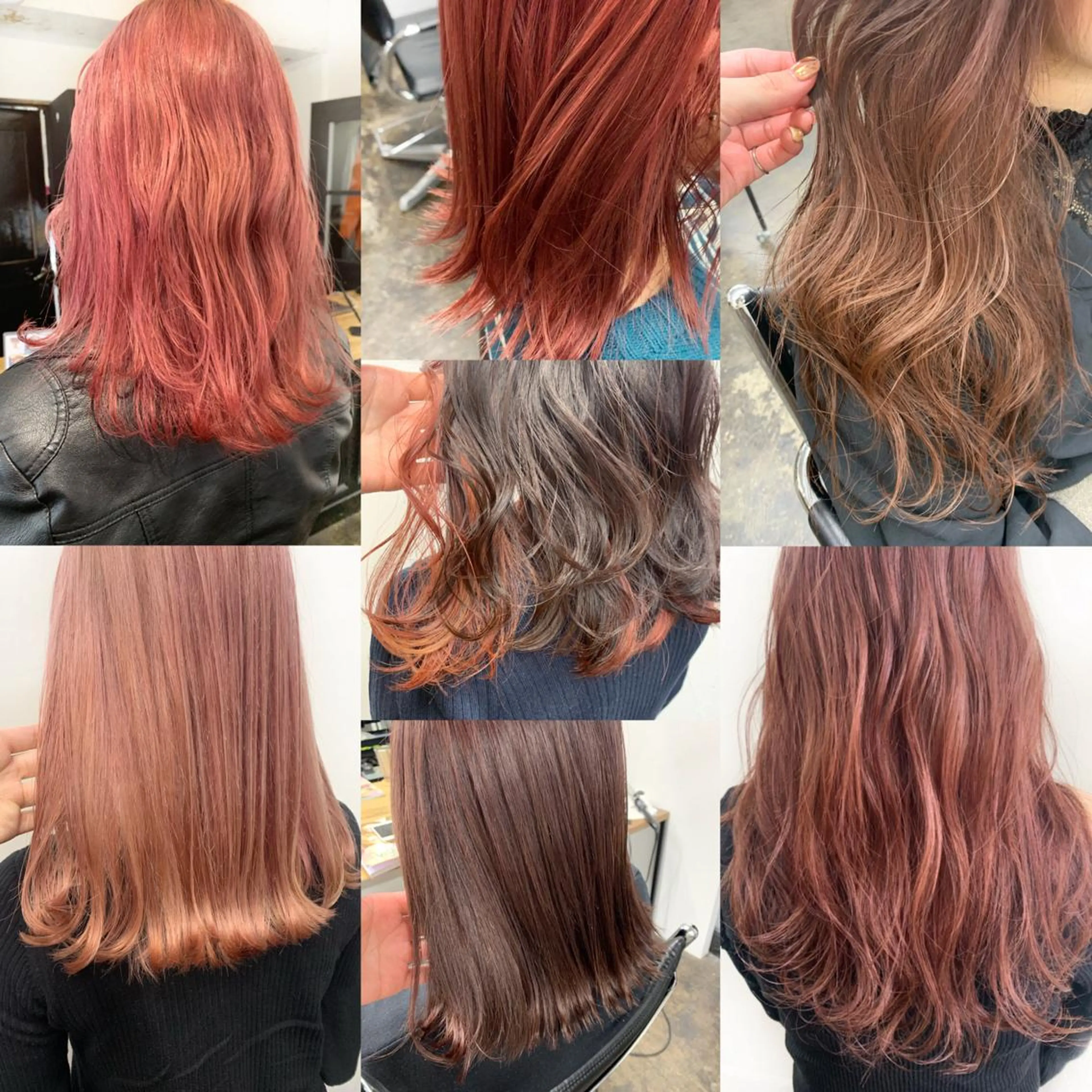 ミディアム ダブルカラー　/ インナーカラーMiiのヘアスタイル