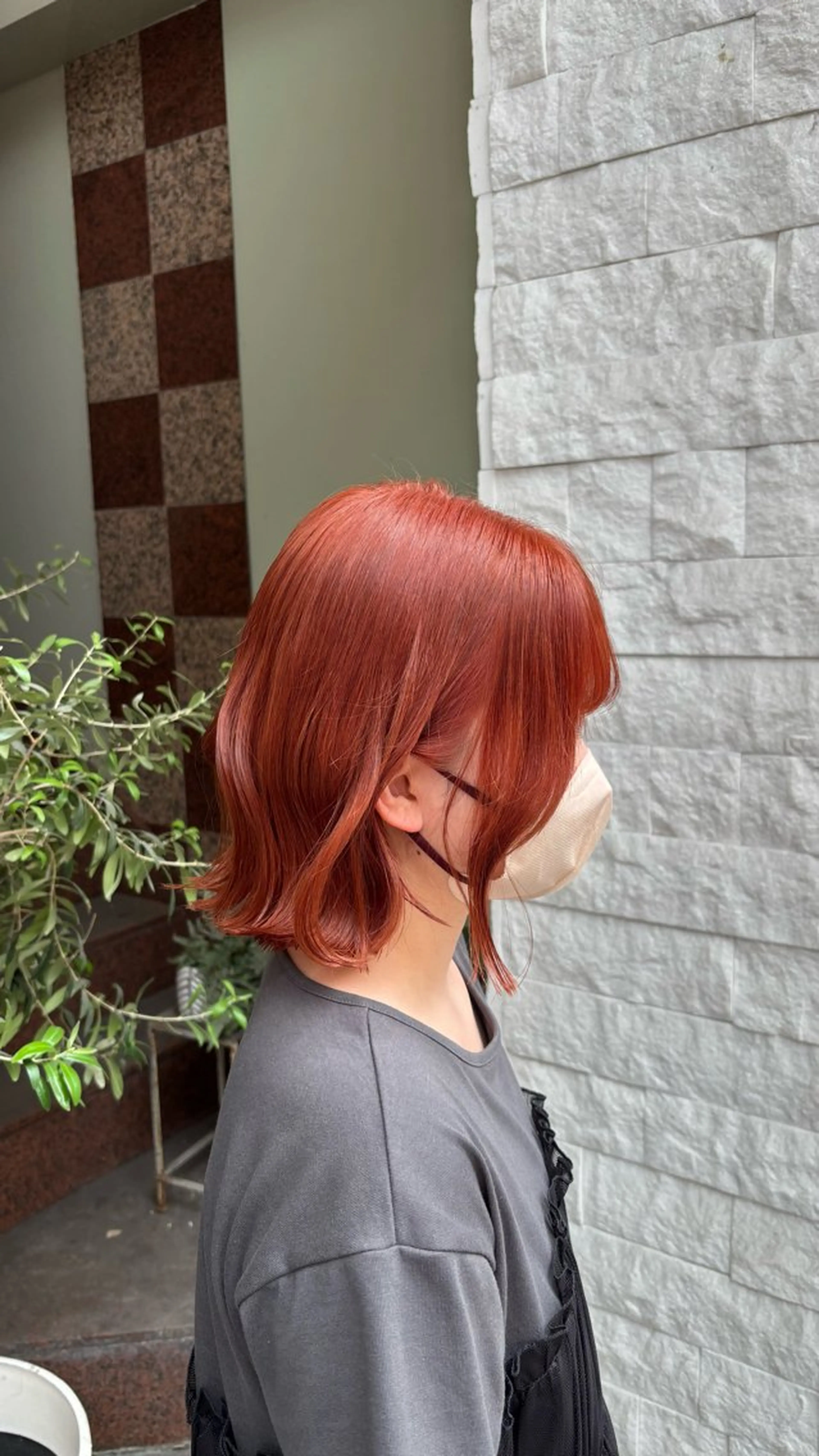 カラー EARTH 田端咲希のヘアスタイル