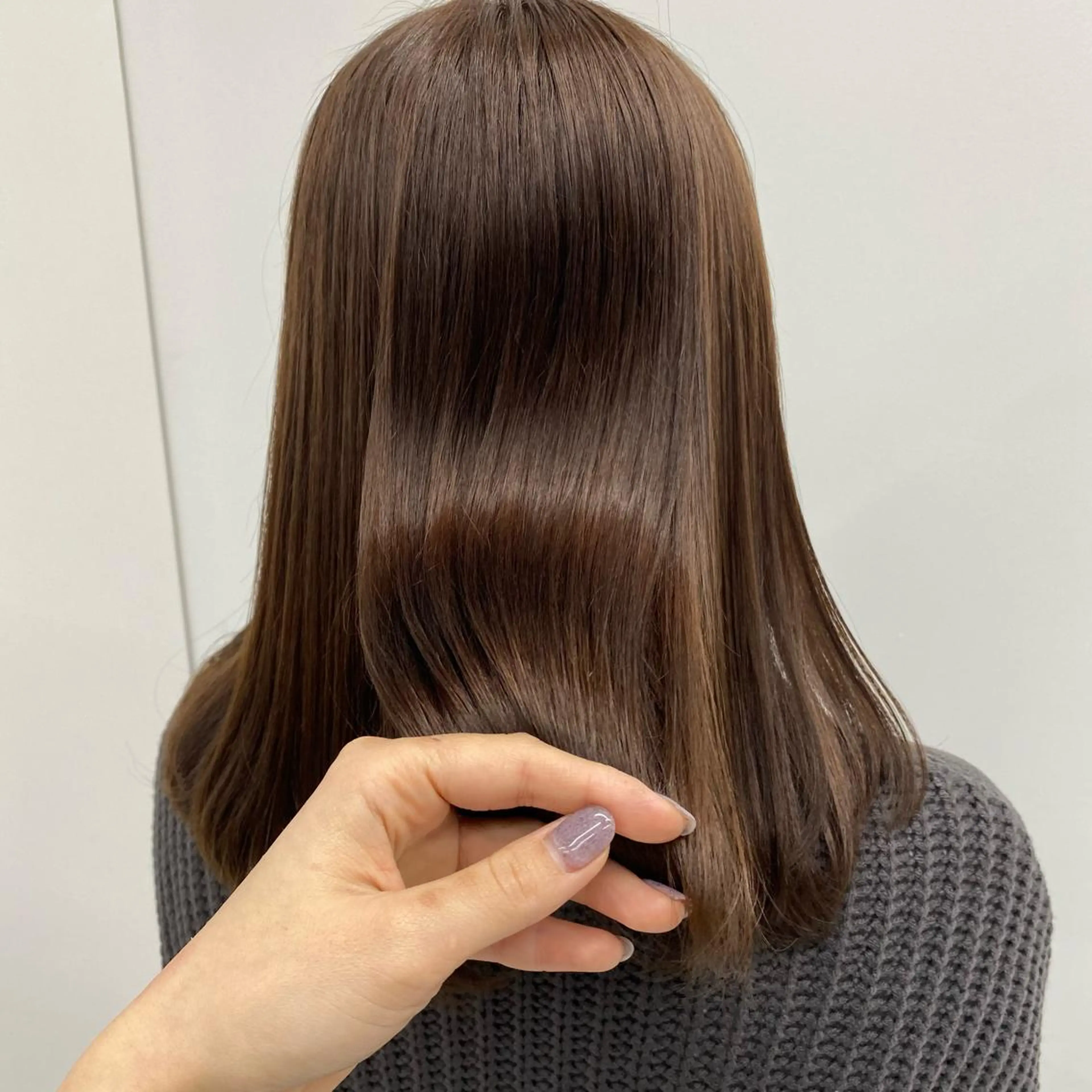 ロング 縮毛矯正 ヘアカラー トリートメント レイヤー/ハイトーン 🧸SENAのヘアスタイル