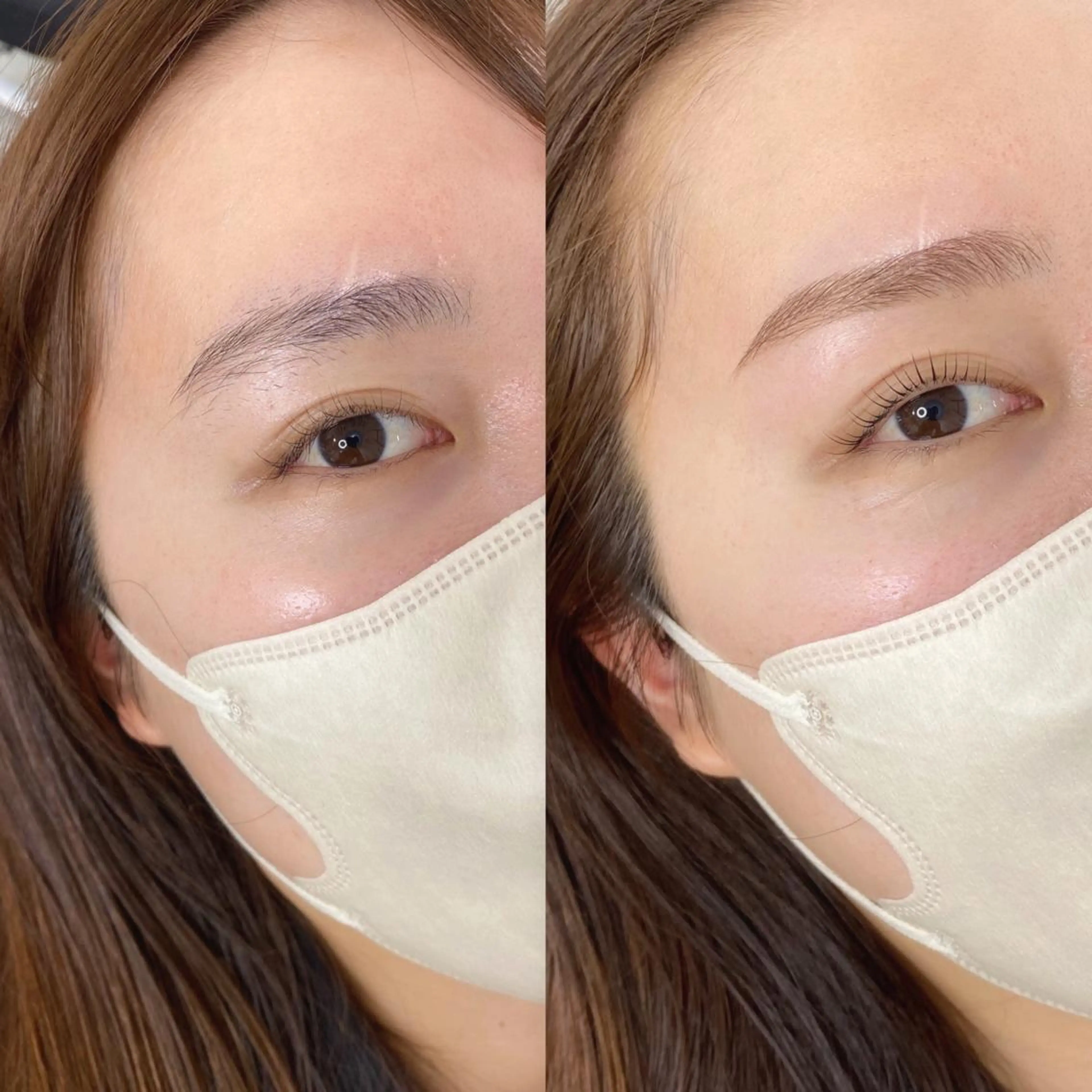 マツエク・マツパ アイブロウ 一重×まつ毛パーマ Xin 南浦和所属・Xin__ hanのマツエク・マツパデザイン