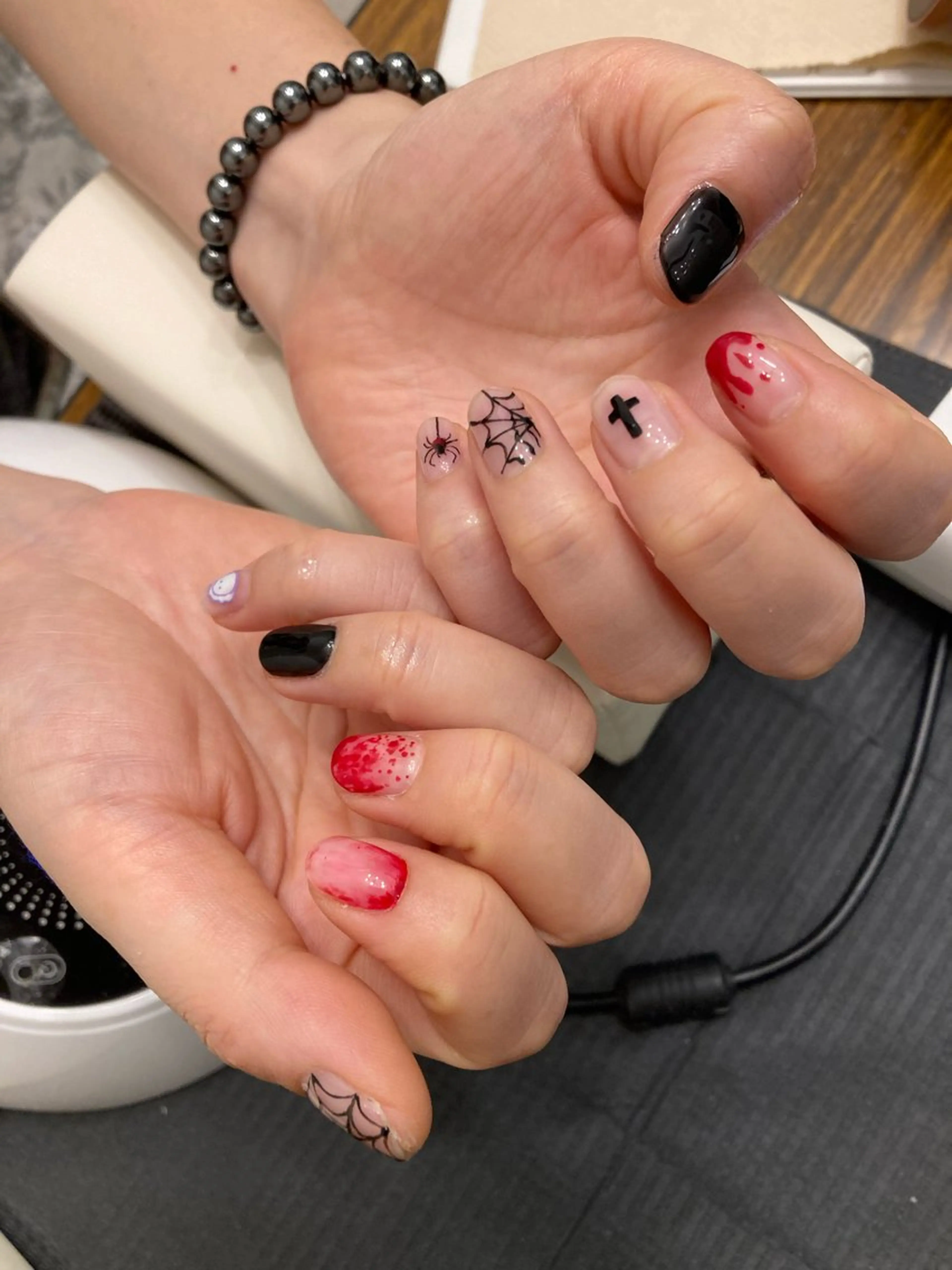 ネイル ハロウィン ハンドネイル ハンドケア 爪の絵描き屋　ミテネイル所属・爪の絵描き屋 ミテネイルのネイルデザイン