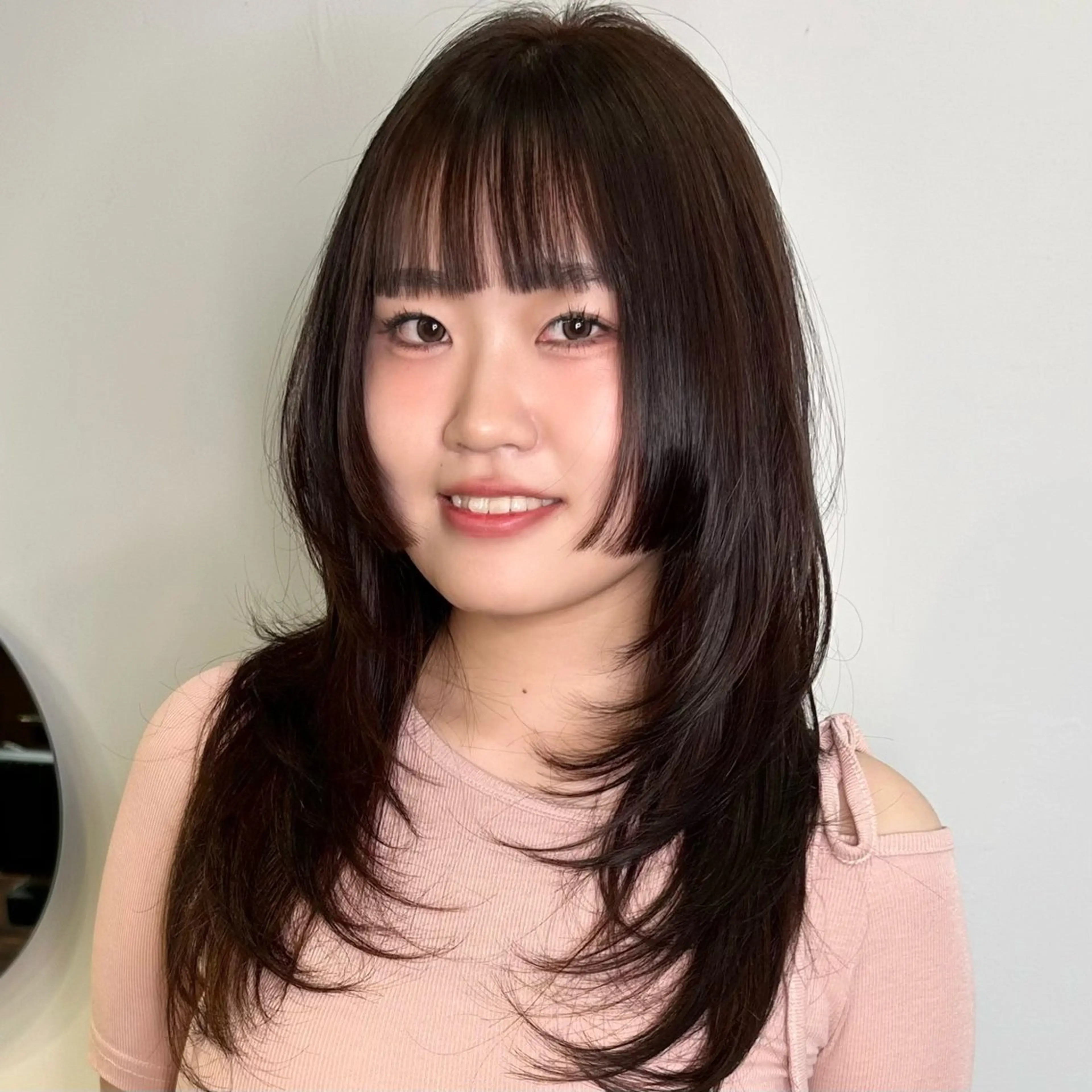 ロング カラー ヘアアレンジ カット 縮毛矯正 トリートメント 韓国ヘア×髪質 改善🇰🇷シオリのヘアスタイル