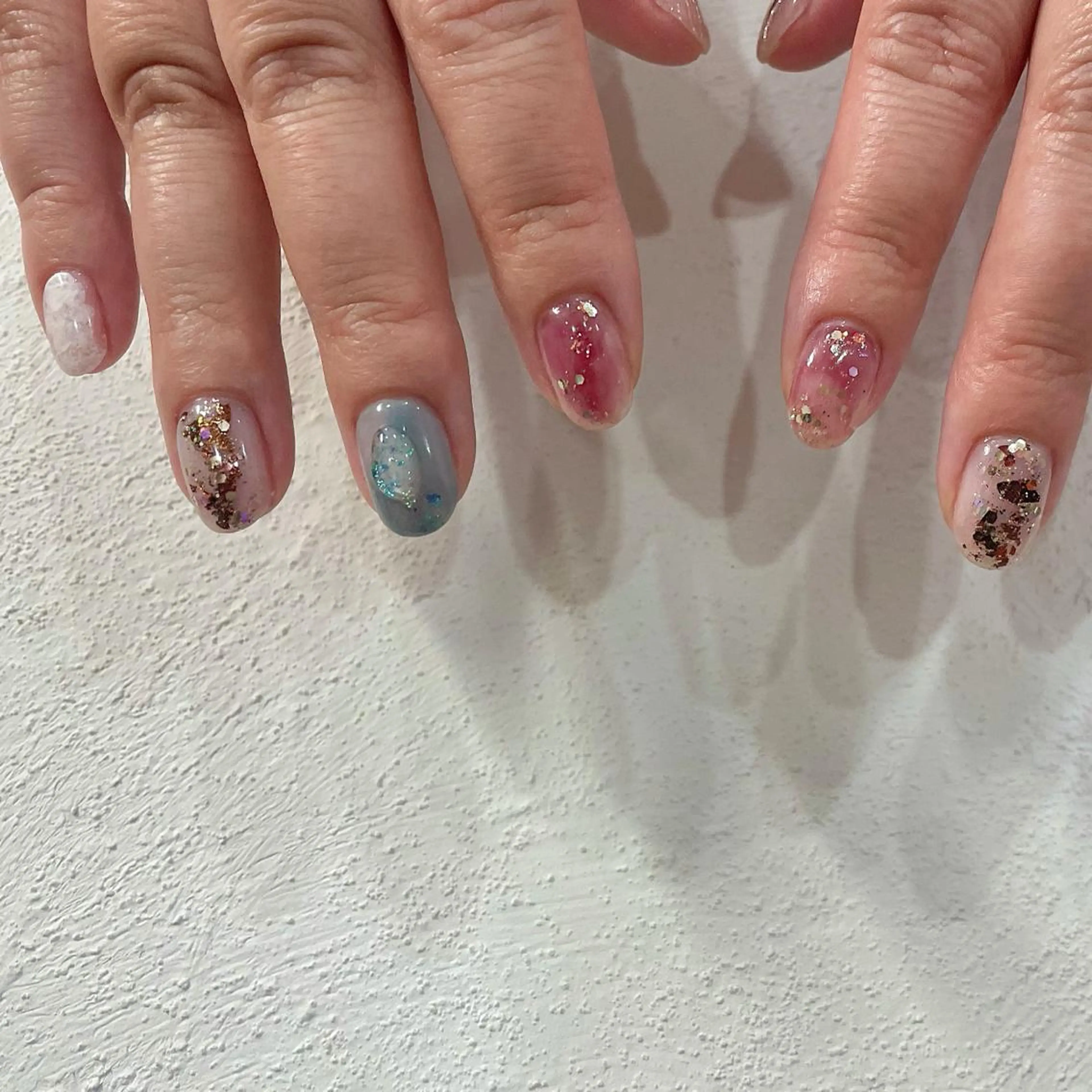 ネイル ニュアンスネイル Nagashima sanaのネイルデザイン