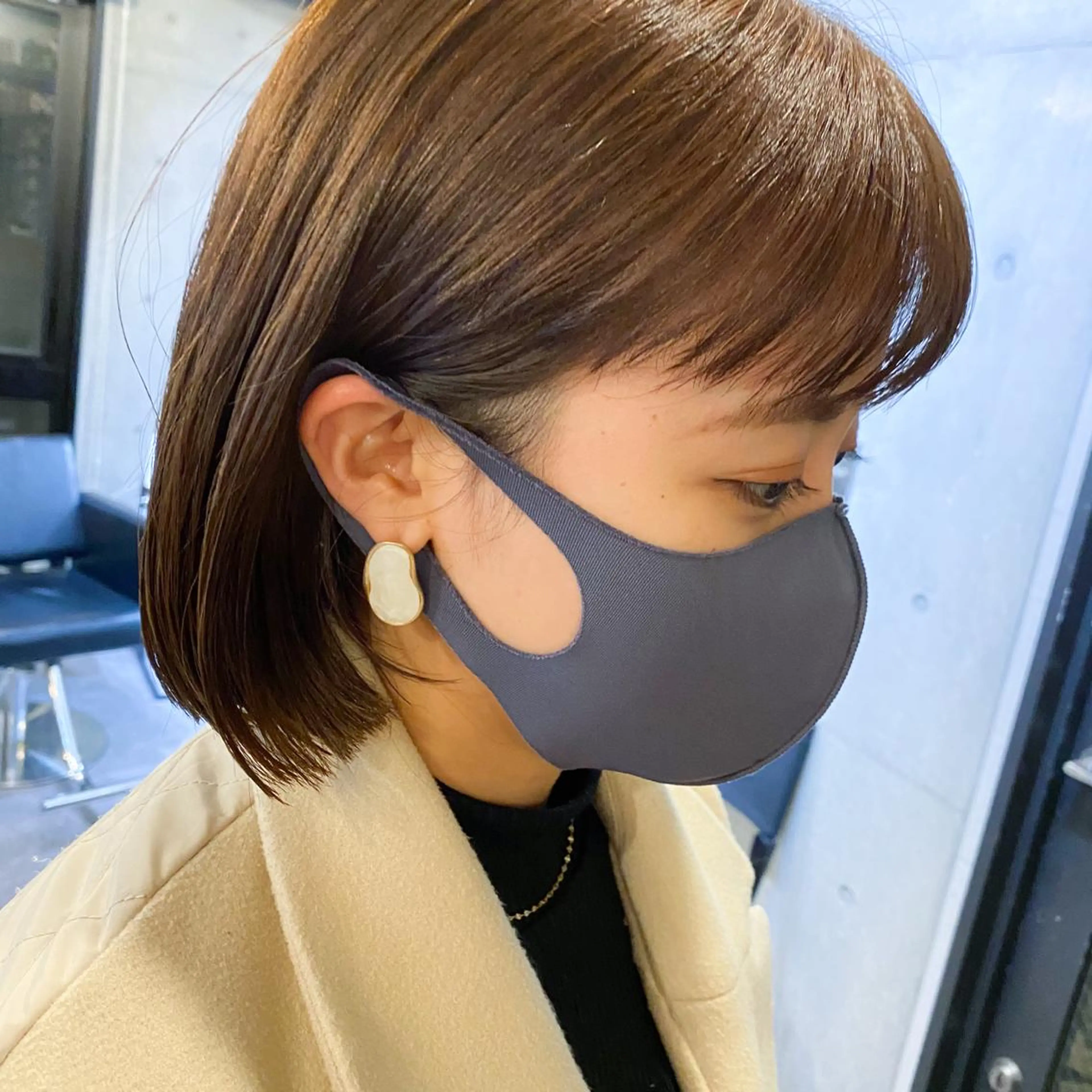 ショート カラー 艶髪ブリーチ 永井竜也のヘアスタイル