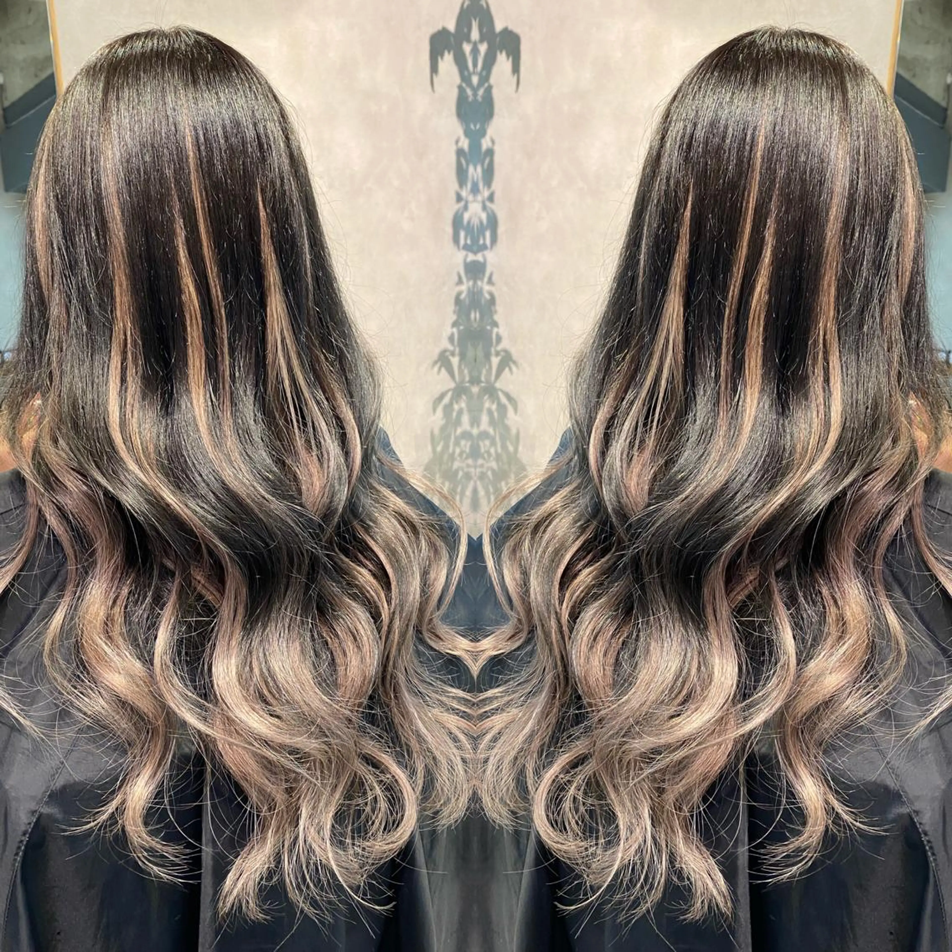 ロング Fi-Ne 八戸のヘアスタイル