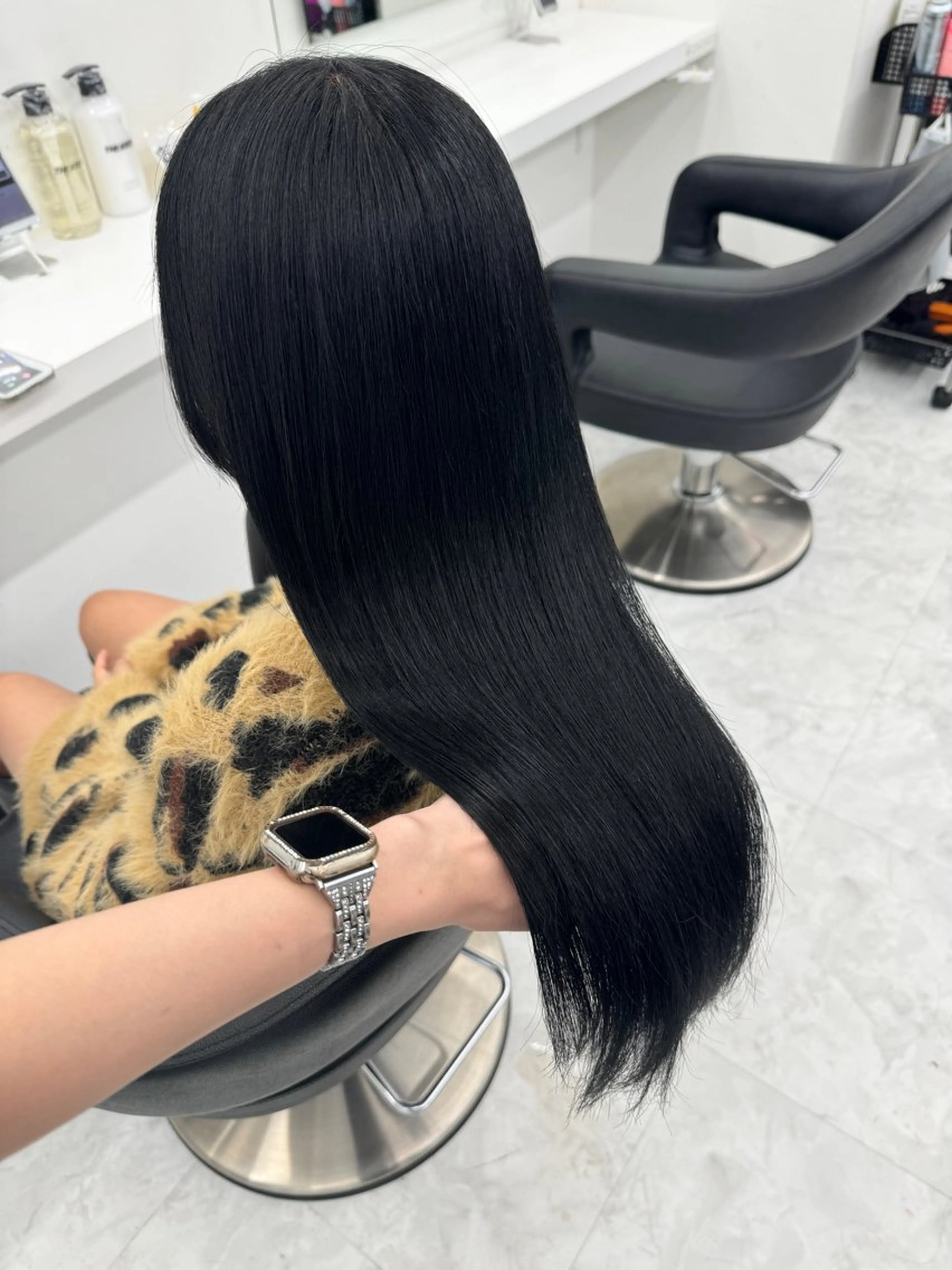 ロング カラー ヘアカラー トリートメント ヘッドスパ ヘアセット 💖透明感カラー＆暗 髪専門💖Akariのヘアスタイル