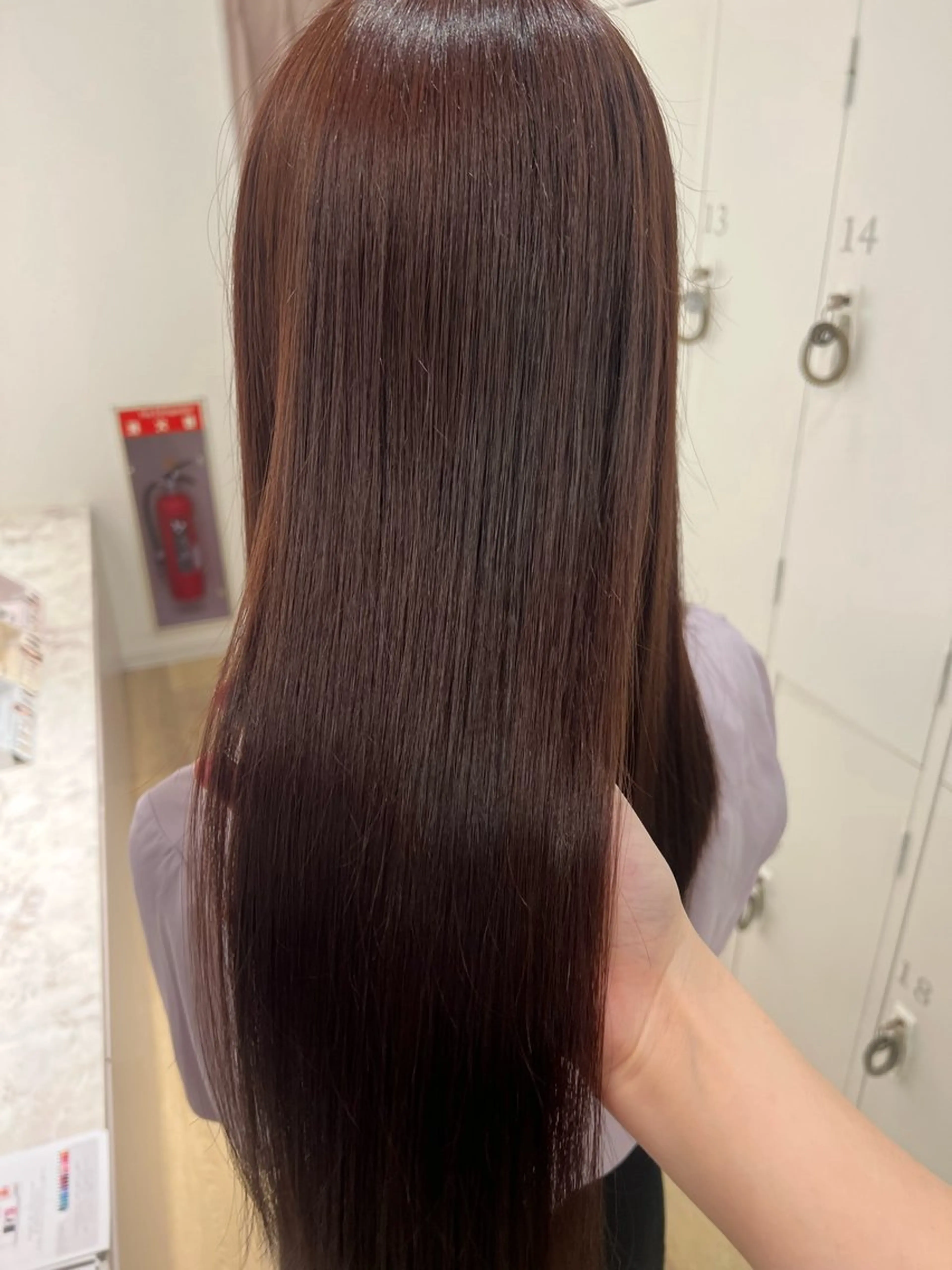ロング カラー ヘアカラー トリートメント LallYou金山所属・津野 こころのヘアスタイル