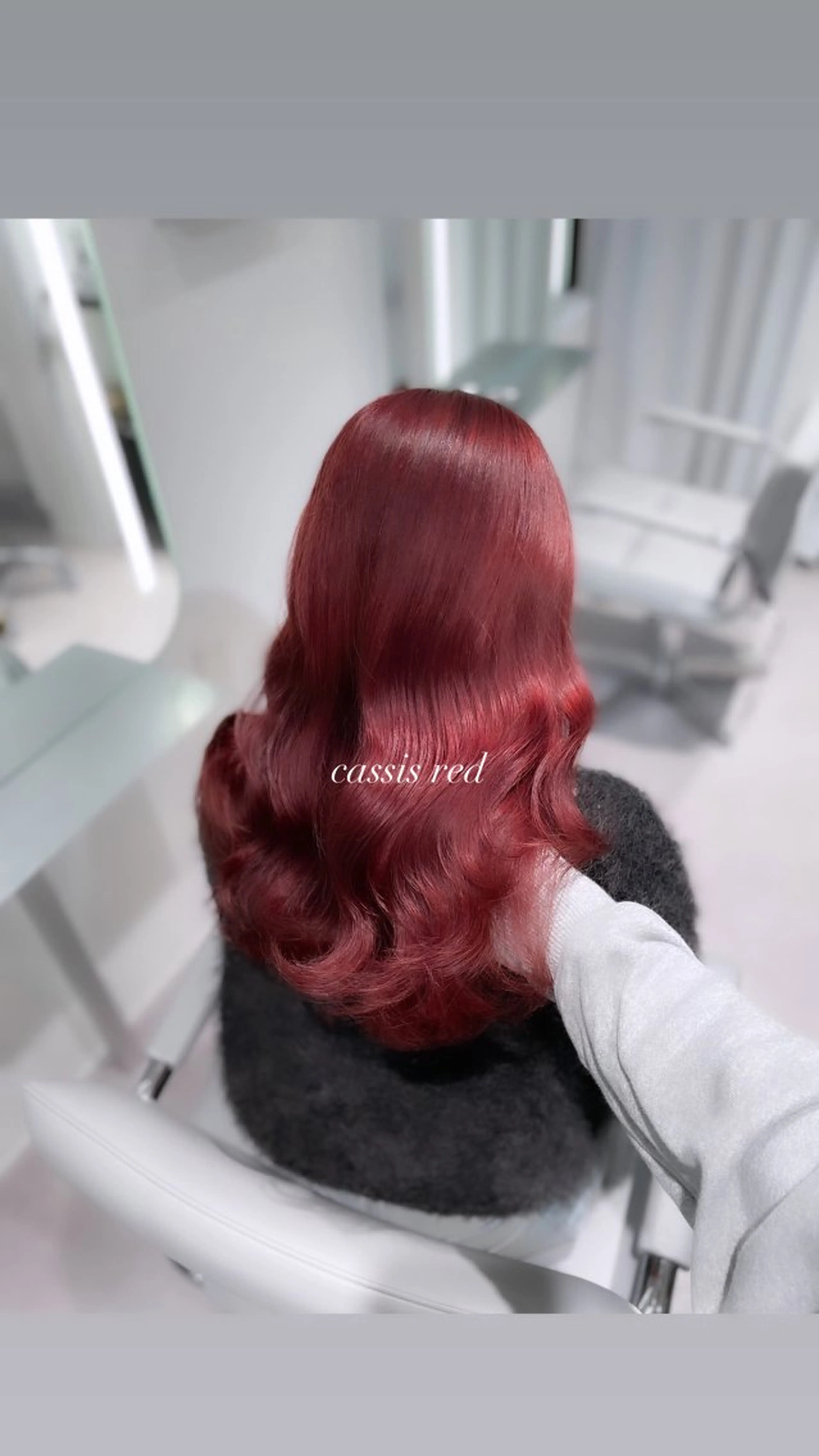 セミロング カット ヘアカラー トリートメント 透明感たっぷり柔らか 可愛いStyle杏琉のヘアスタイル