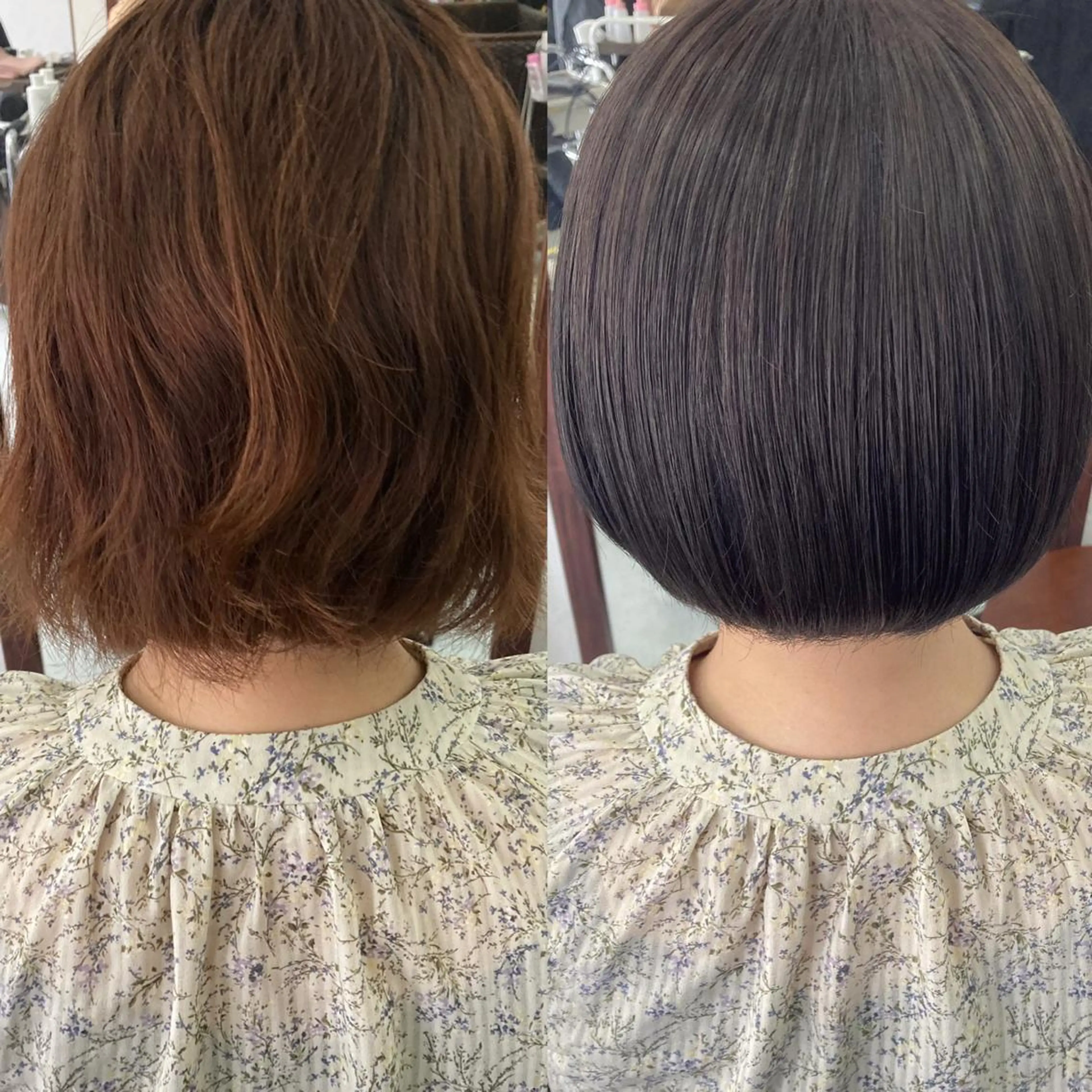 ショート 縮毛矯正 roka ノゾミのヘアスタイル