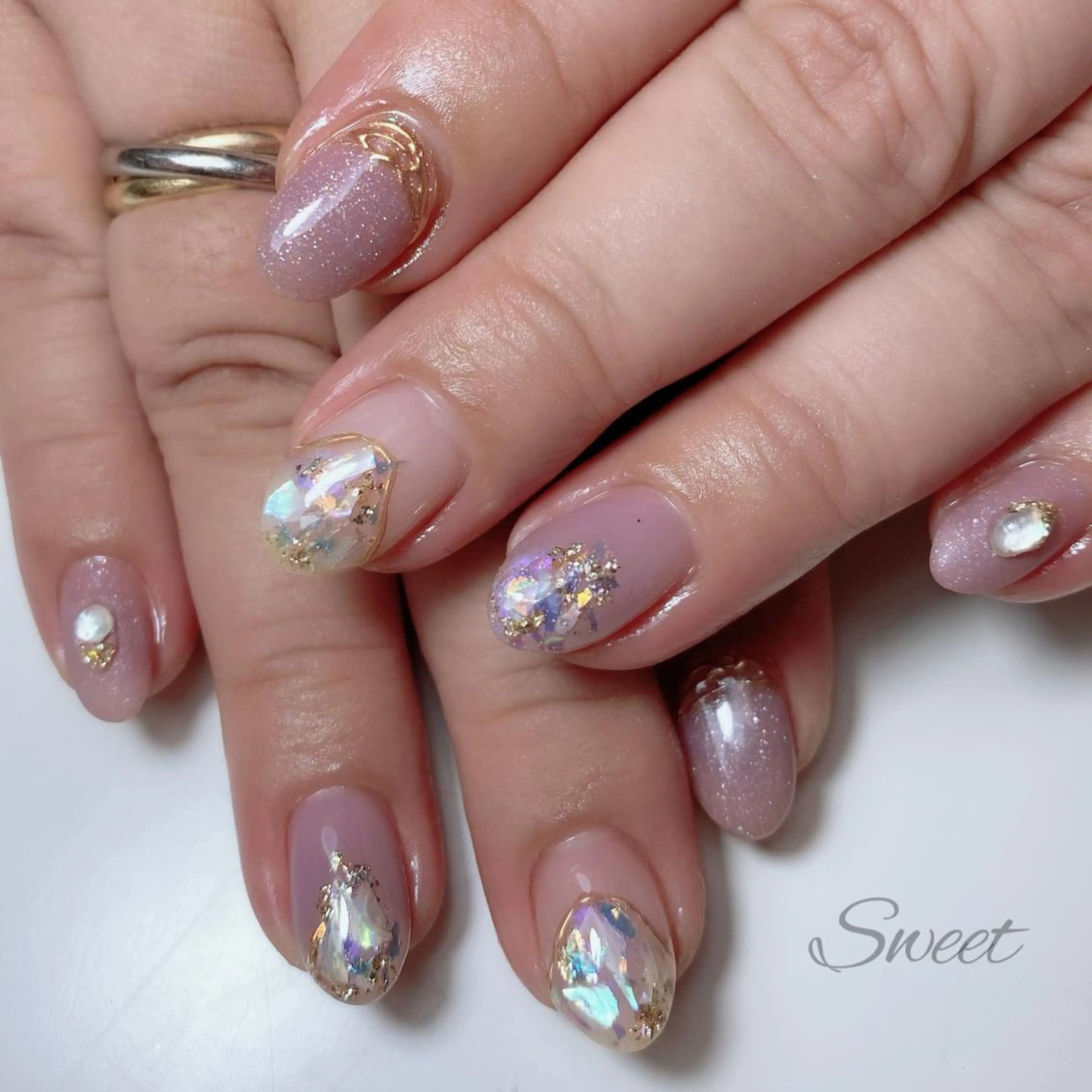 ネイル sweet 仲野陽子のネイルデザイン