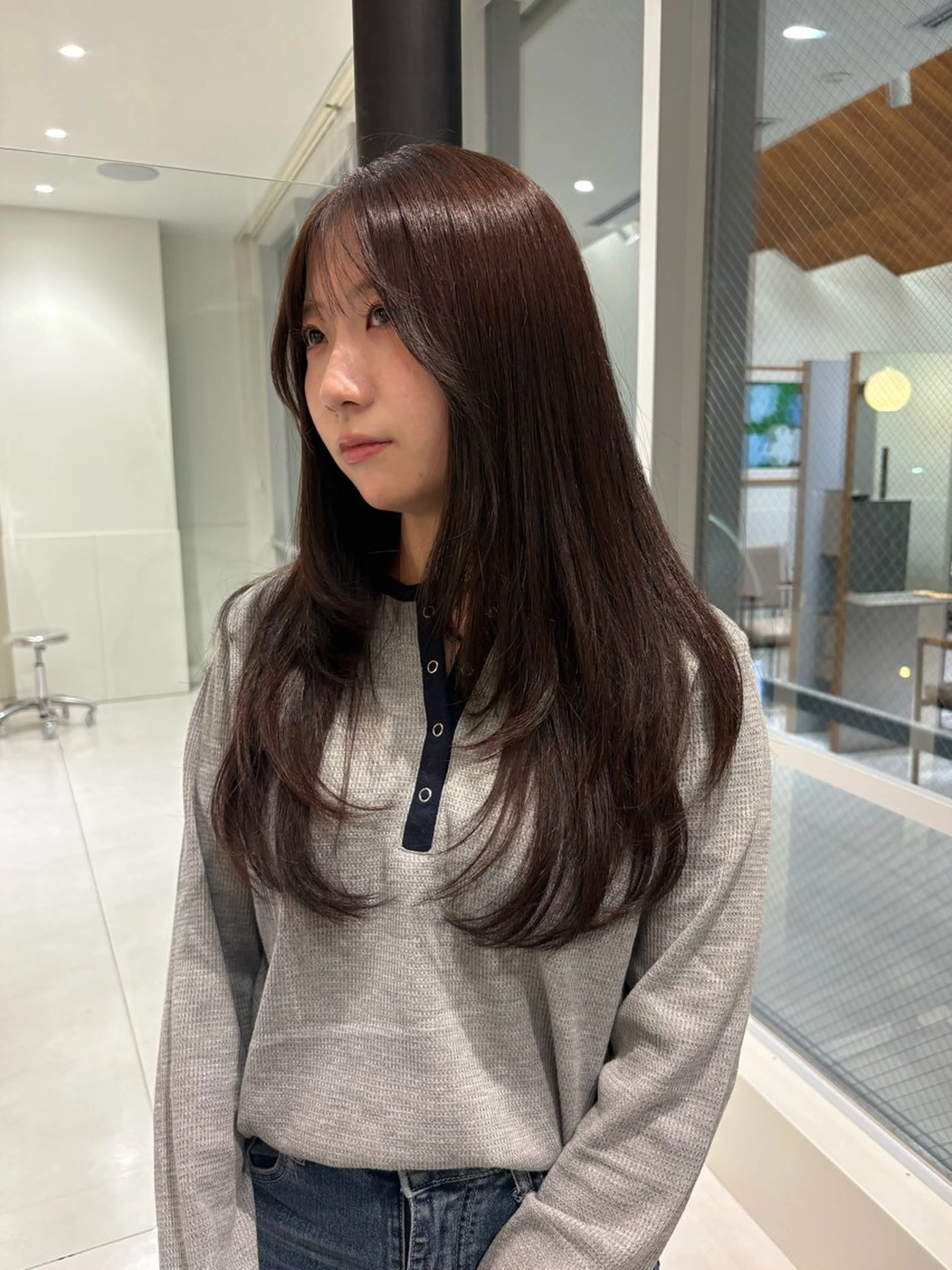 今話題‼️髪質改善カラー✨の写真