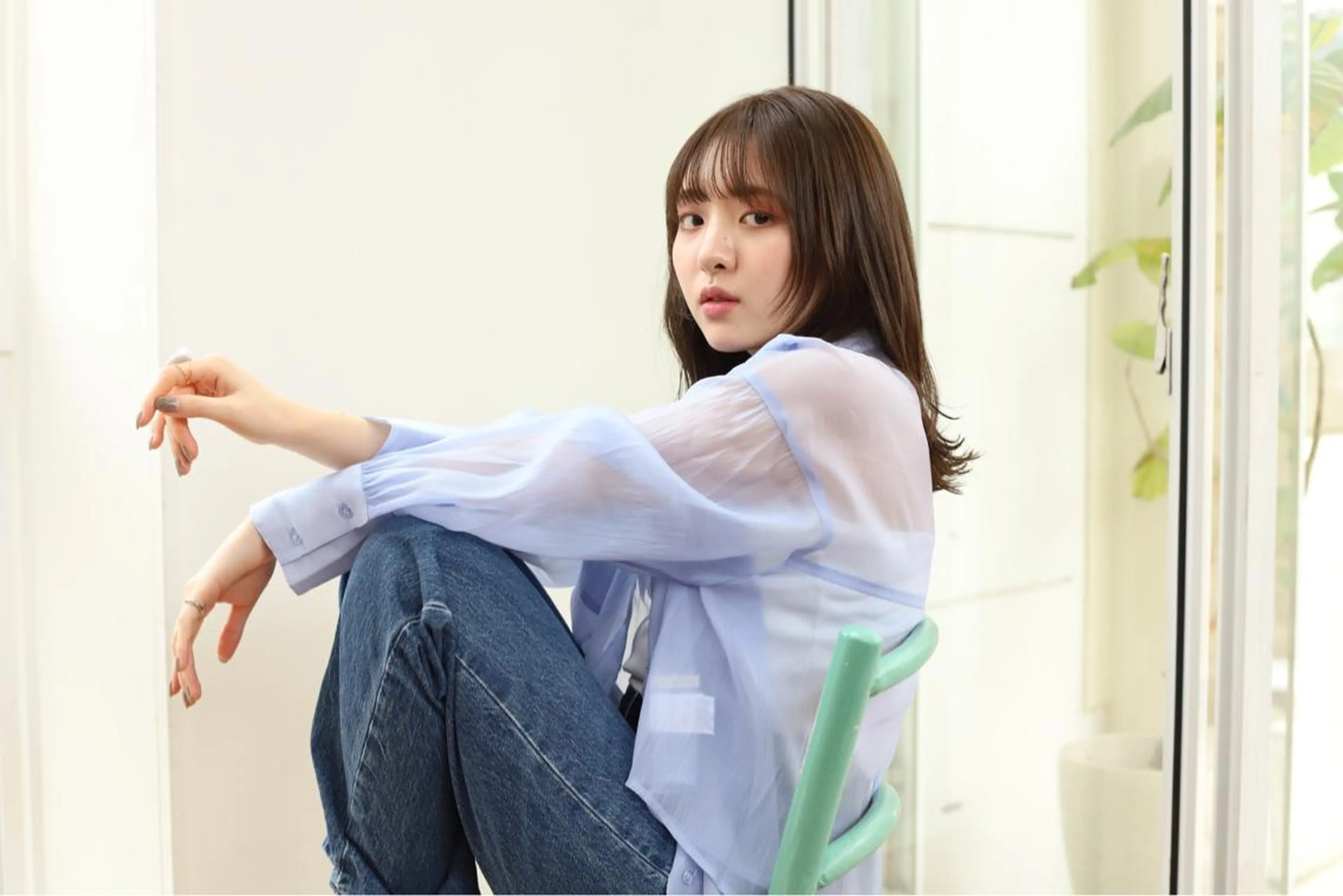 セミロング カラー Maho マホのヘアスタイル