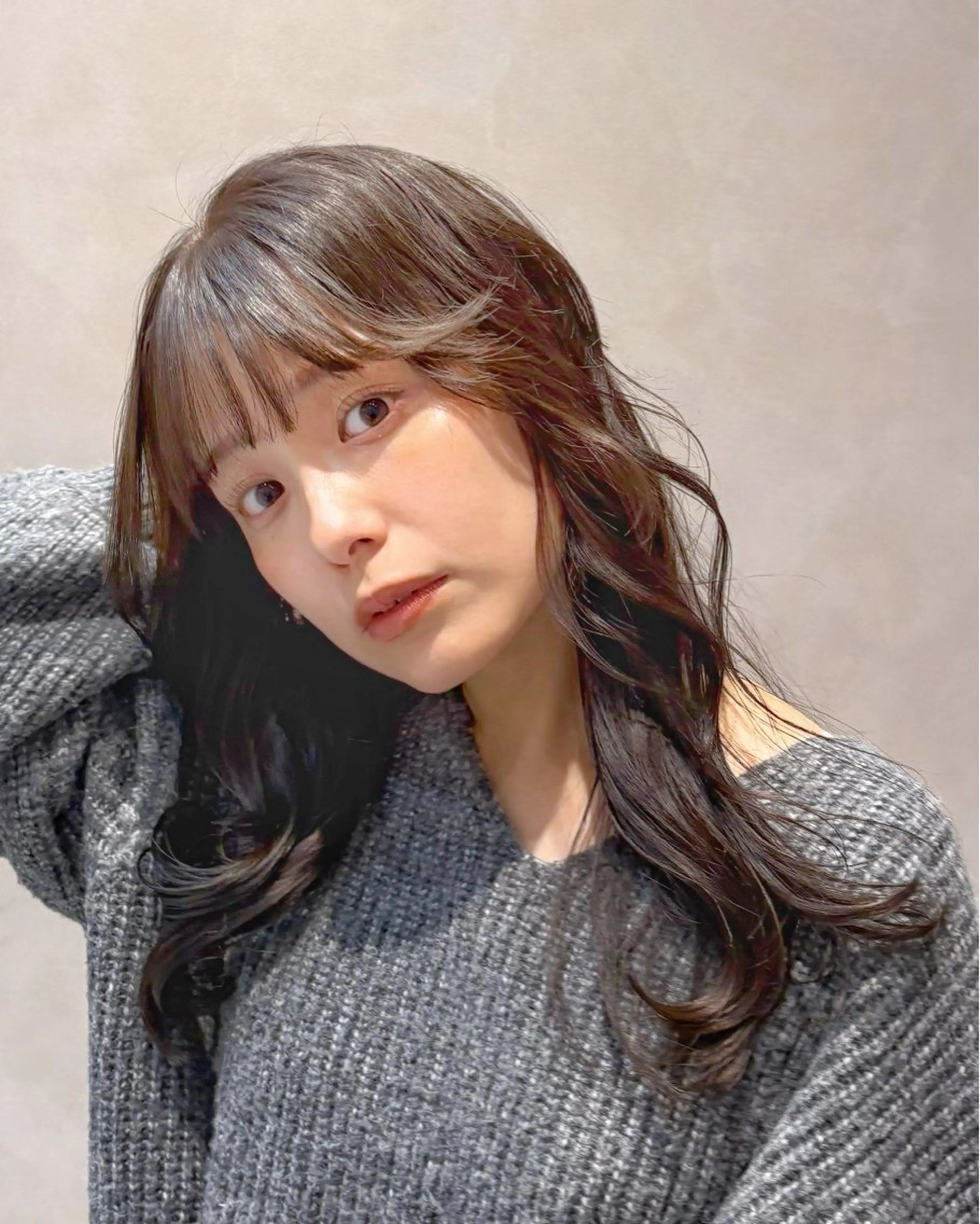 ロング 🍏あおい 🍏 似合わせカラーのヘアスタイル