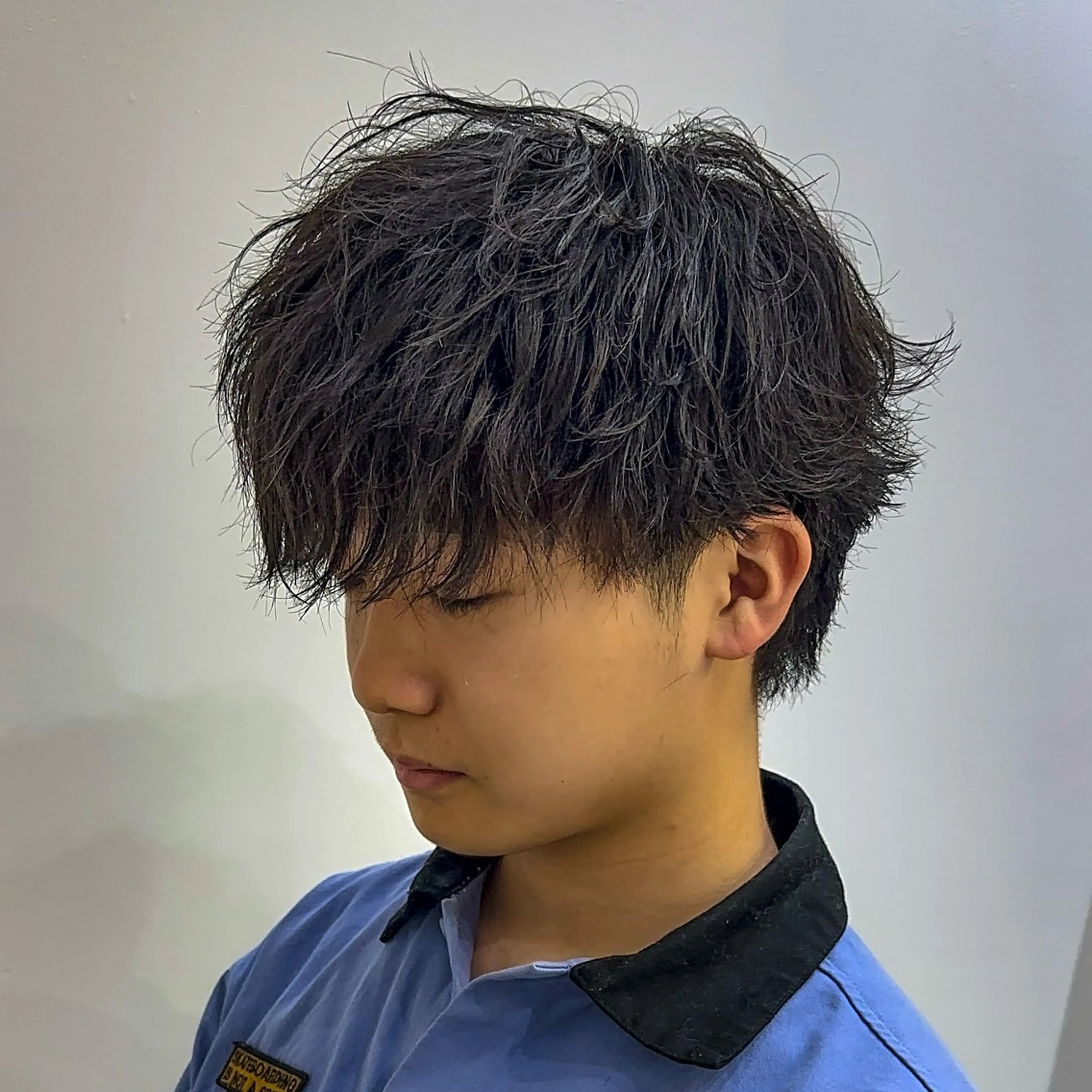 パーマ メンズ カットモデル募集🐺 らいと💎のヘアスタイル