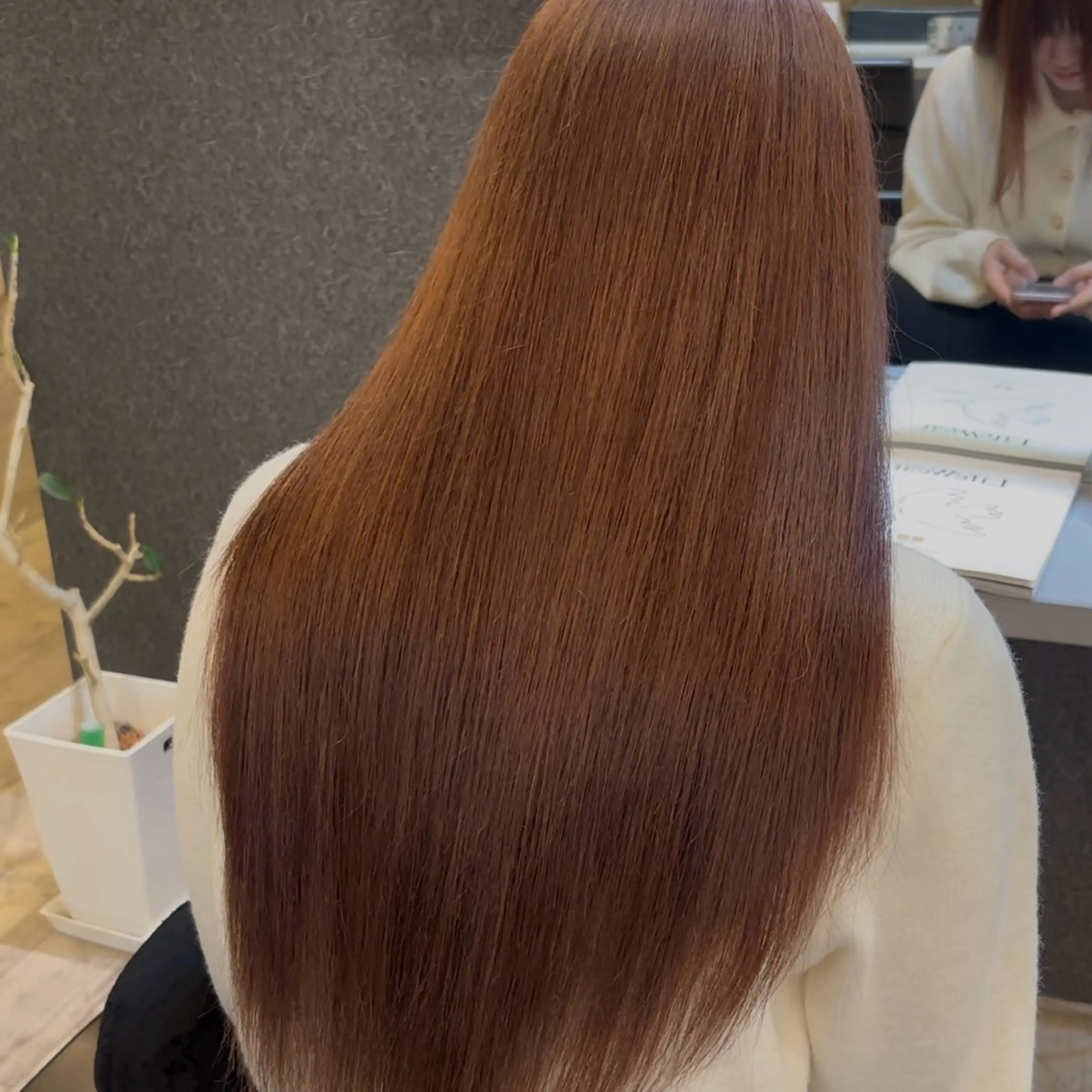 ロング Agu hair aubel 長岡古正寺所属・🩷縮毛矯正特化🩷 ブリーチ毛でも可のヘアスタイル