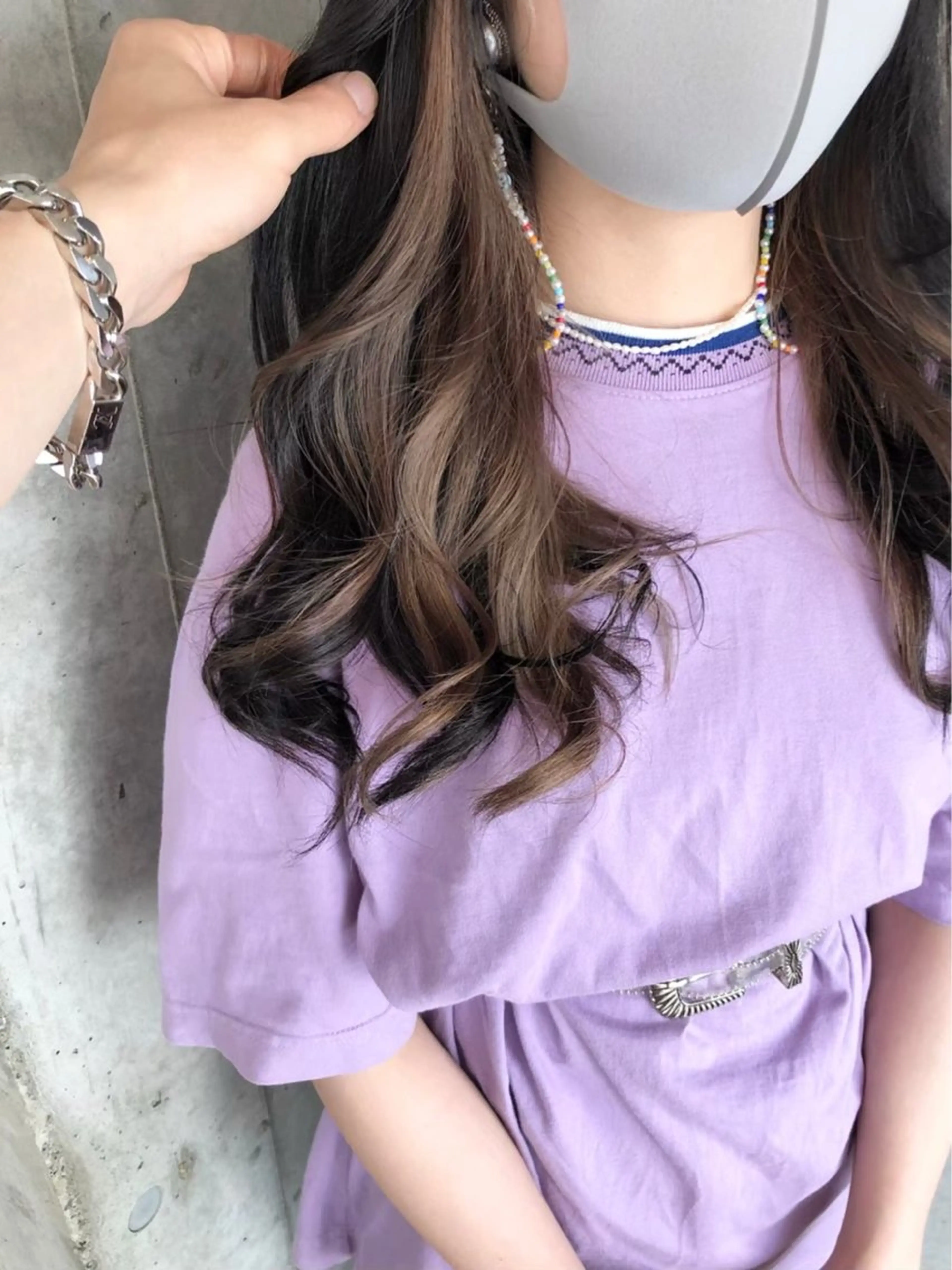 セミロング 💖カラー/ブリーチ 💖あつやのヘアスタイル