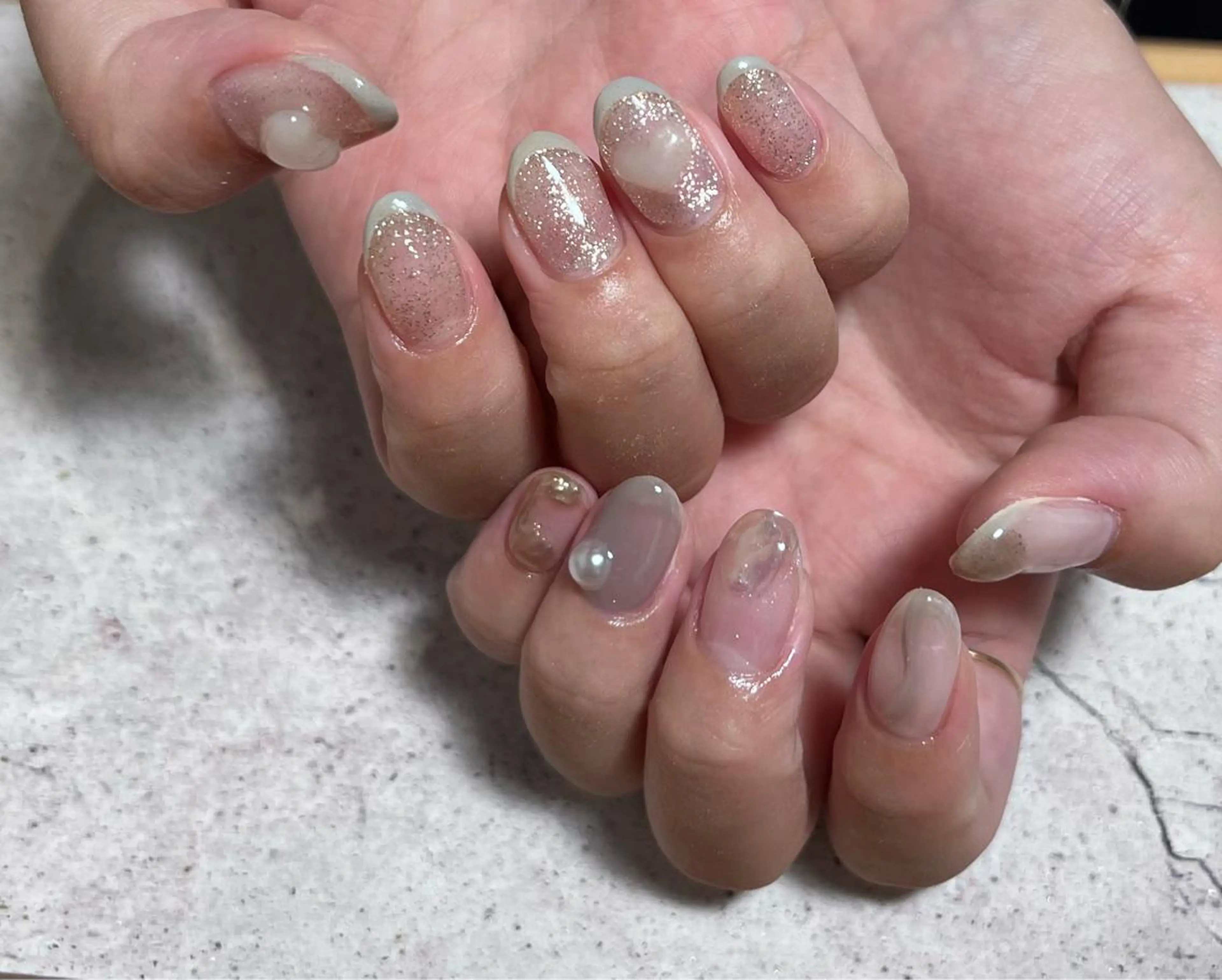 ネイル ニュアンスネイル charmant nailのネイルデザイン