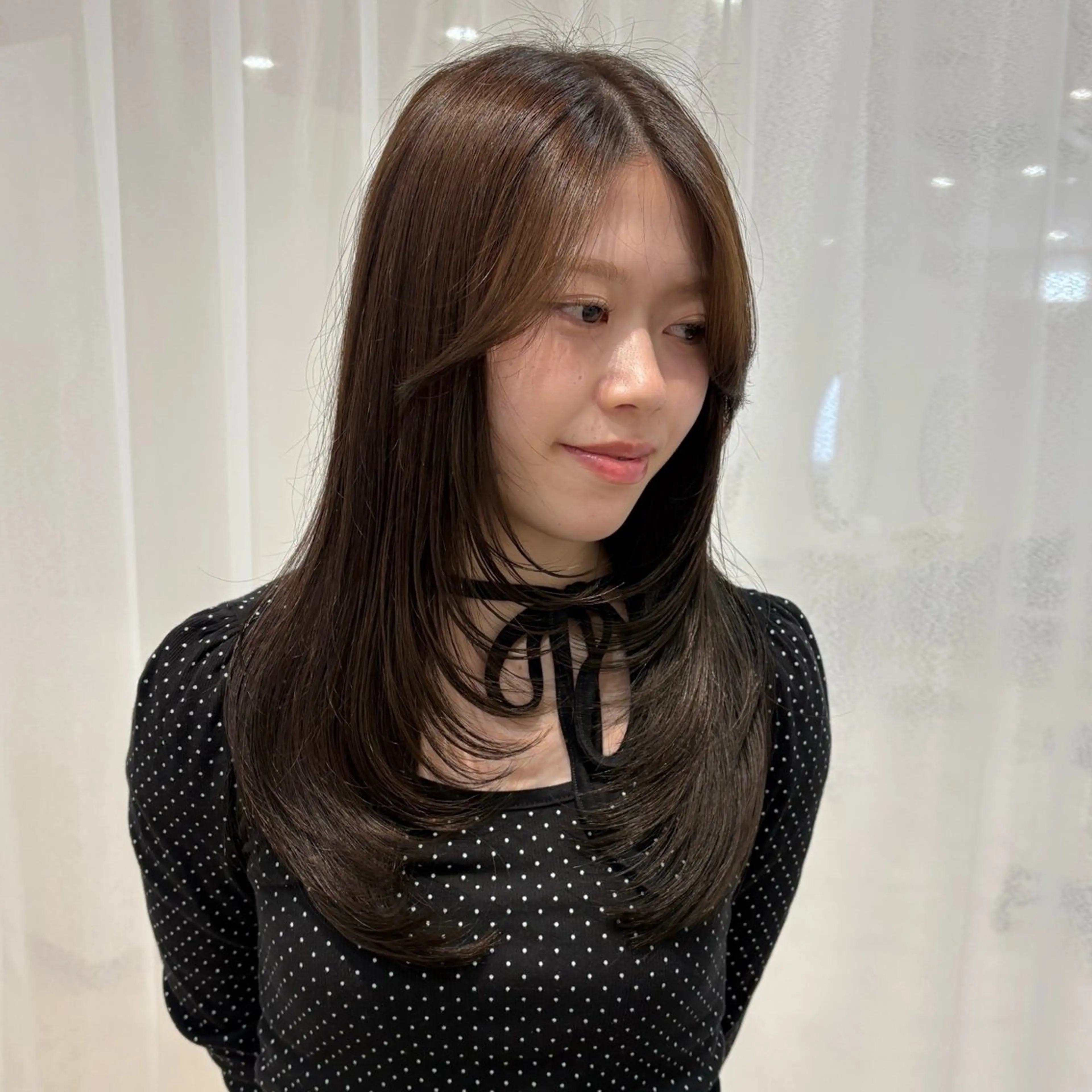 ロング カラー カット ヘアカラー yukari🌷名駅 ＊大人かわいい艶髪のヘアスタイル