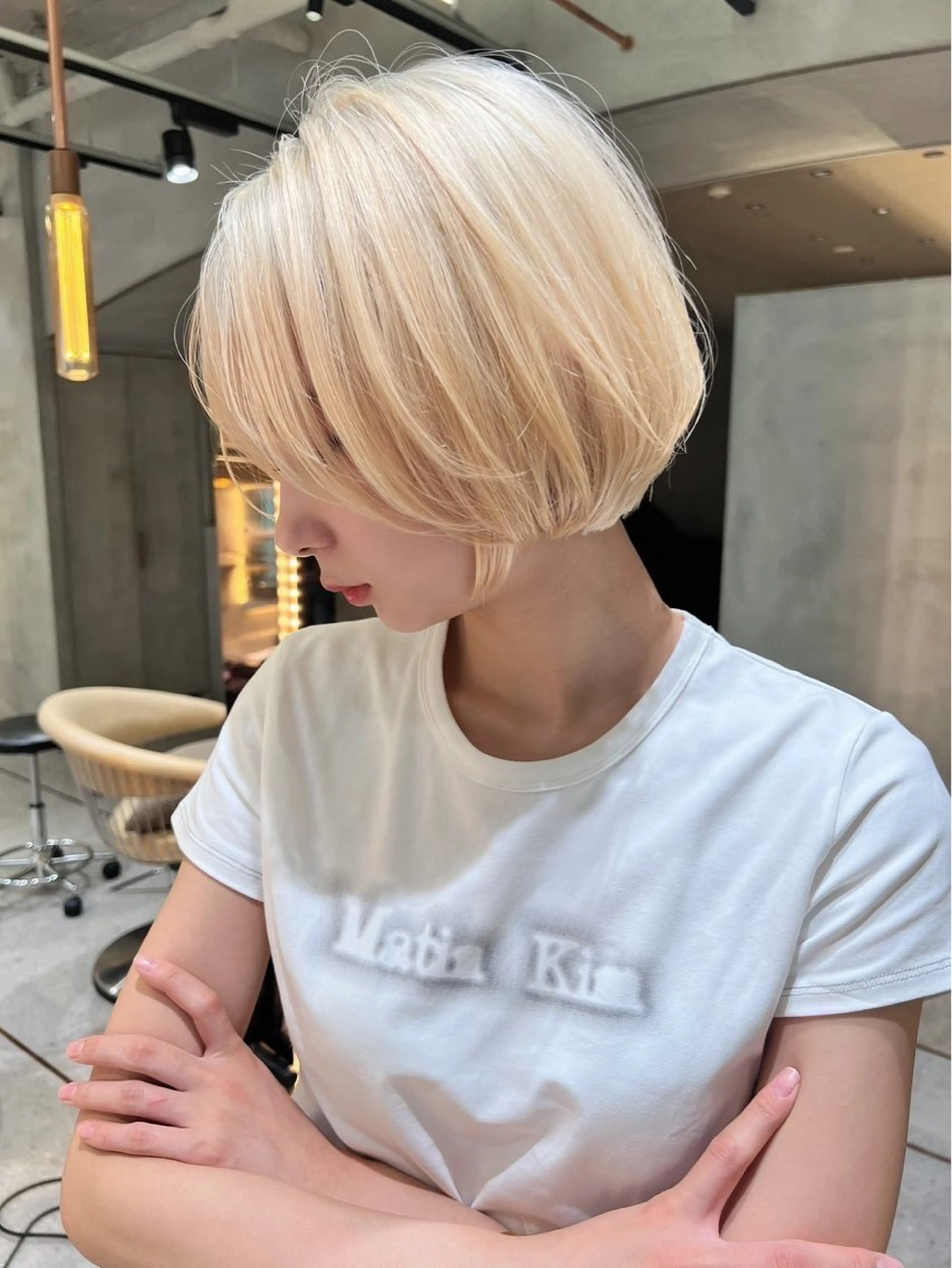 🌈カラー＋髪質改善トリートメントの写真