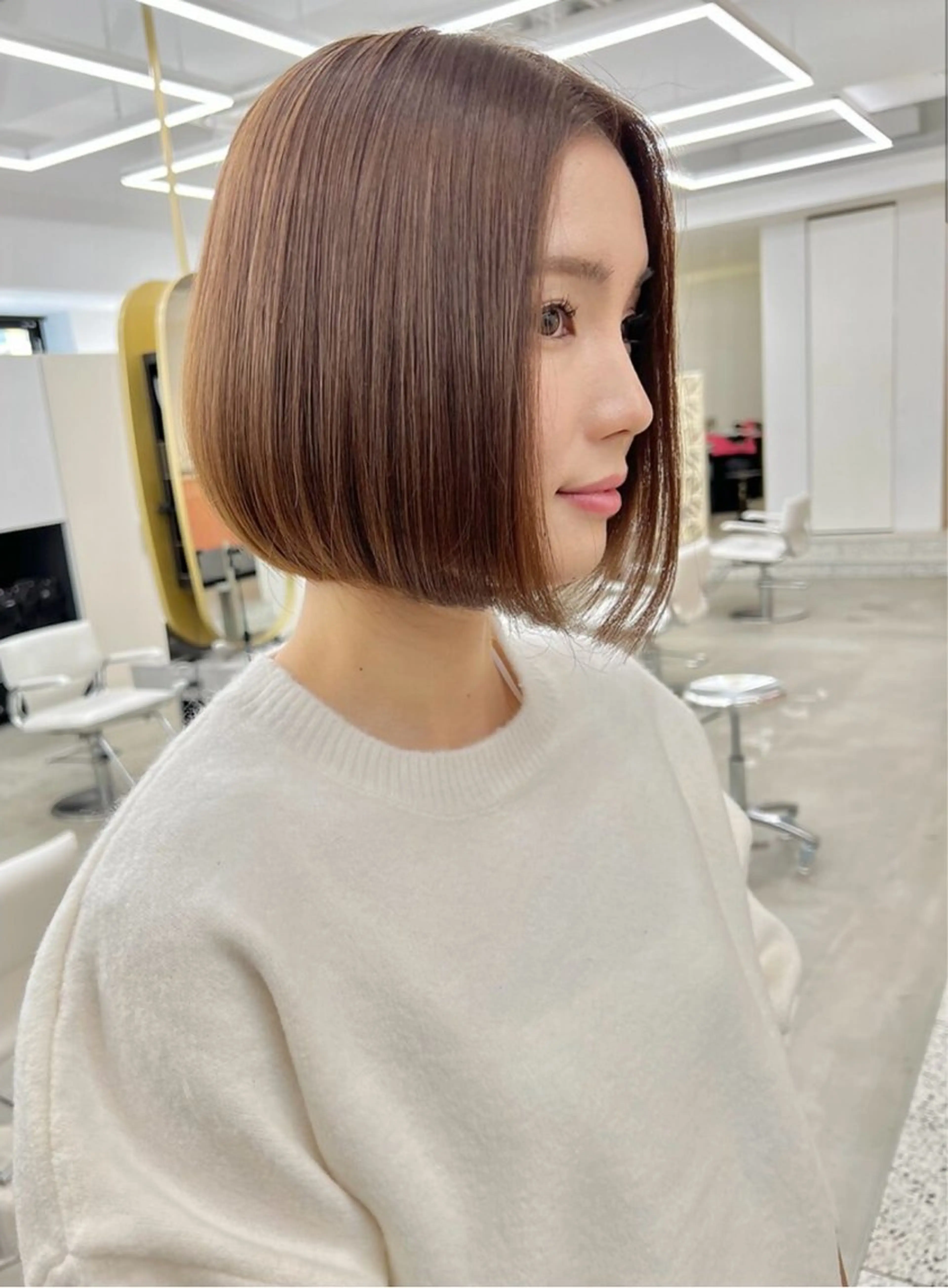 ショート カット トリートメント noe tton所属・あゆな/名古屋/ ボブ/透明感カラーのヘアスタイル