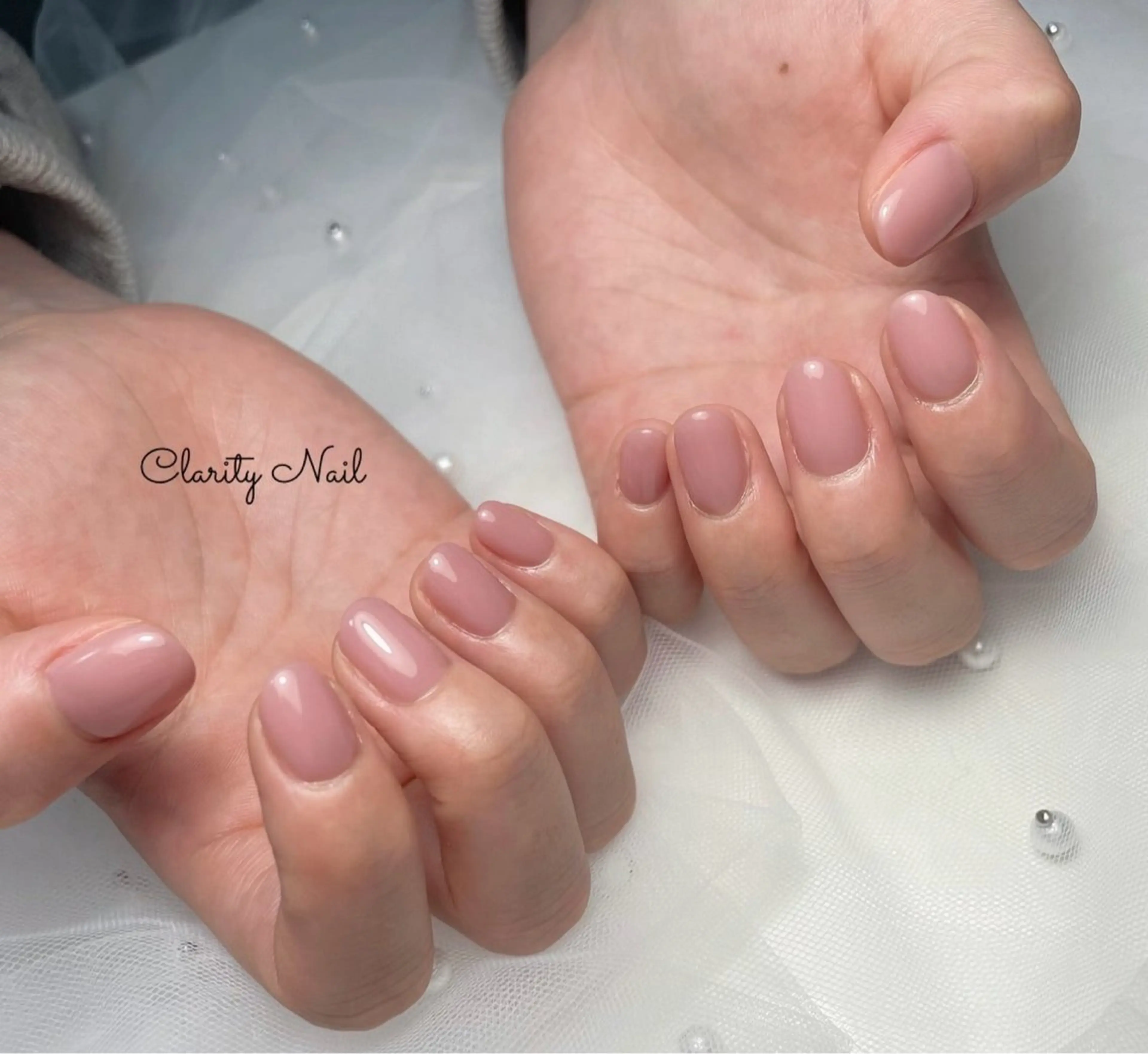 ネイル ワンカラーネイル ハンドネイル Clarity Nailのネイルデザイン