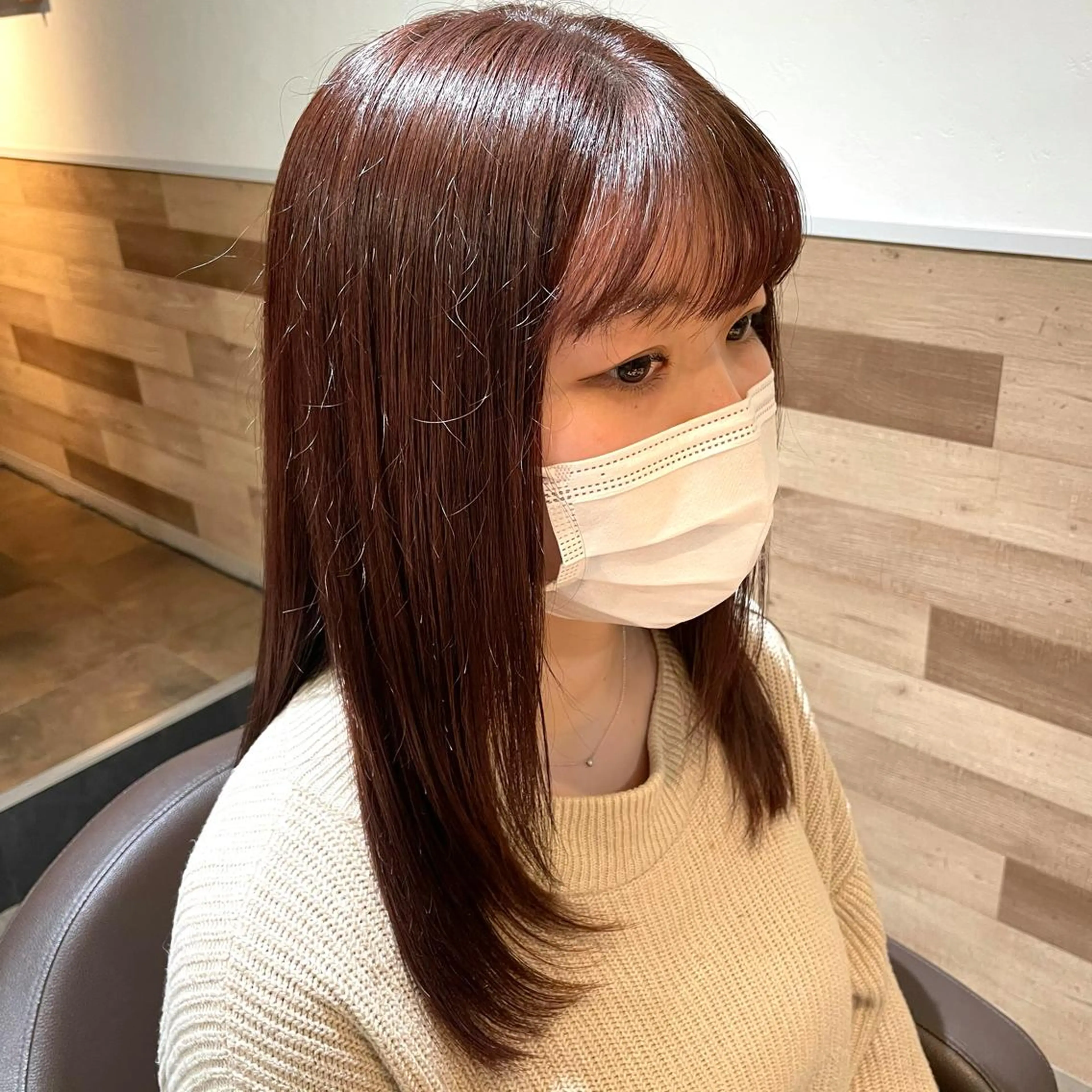 セミロング カラー 𓍯 Riho𓍯のヘアスタイル