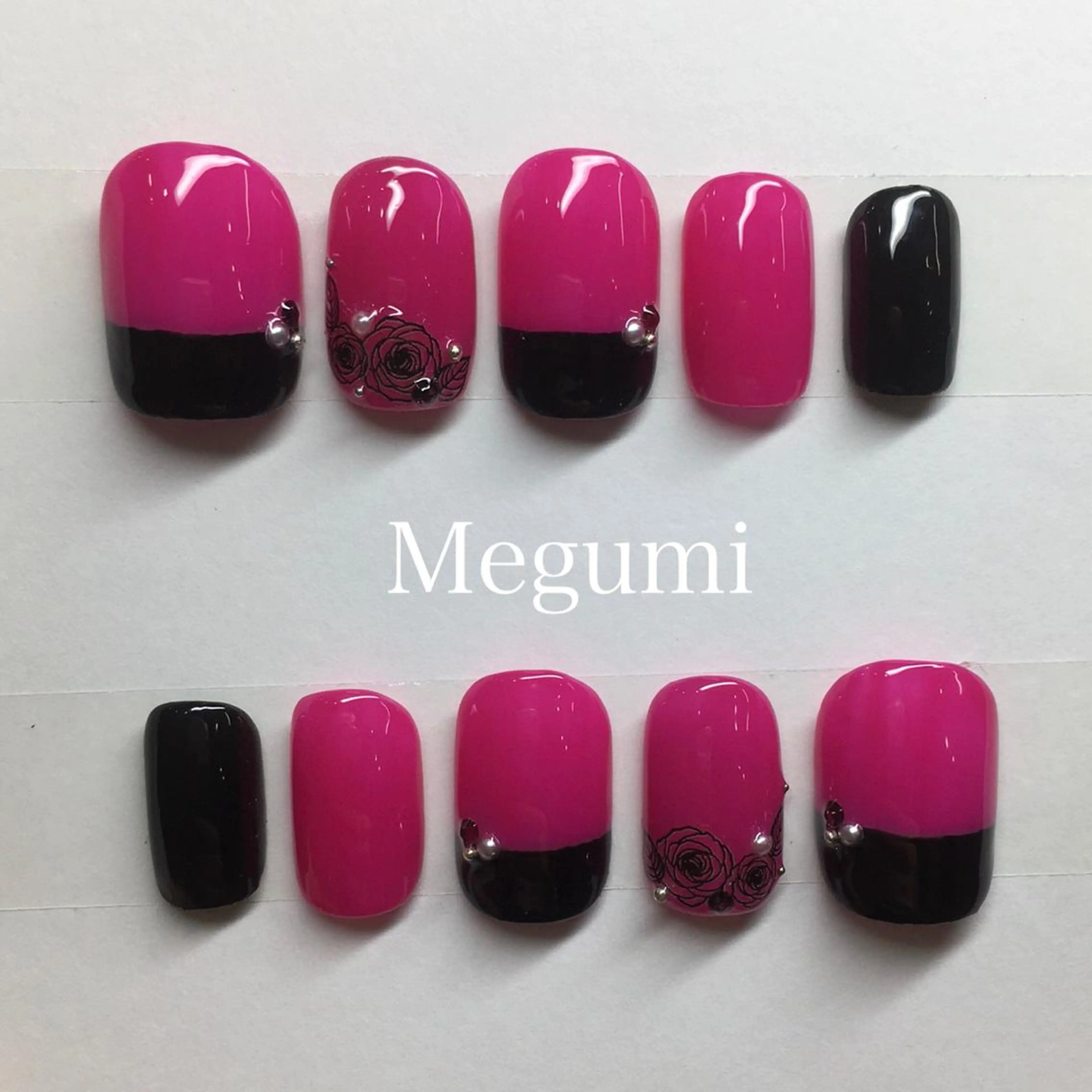 ネイル ネイルチップ Megumi Nailのネイルデザイン