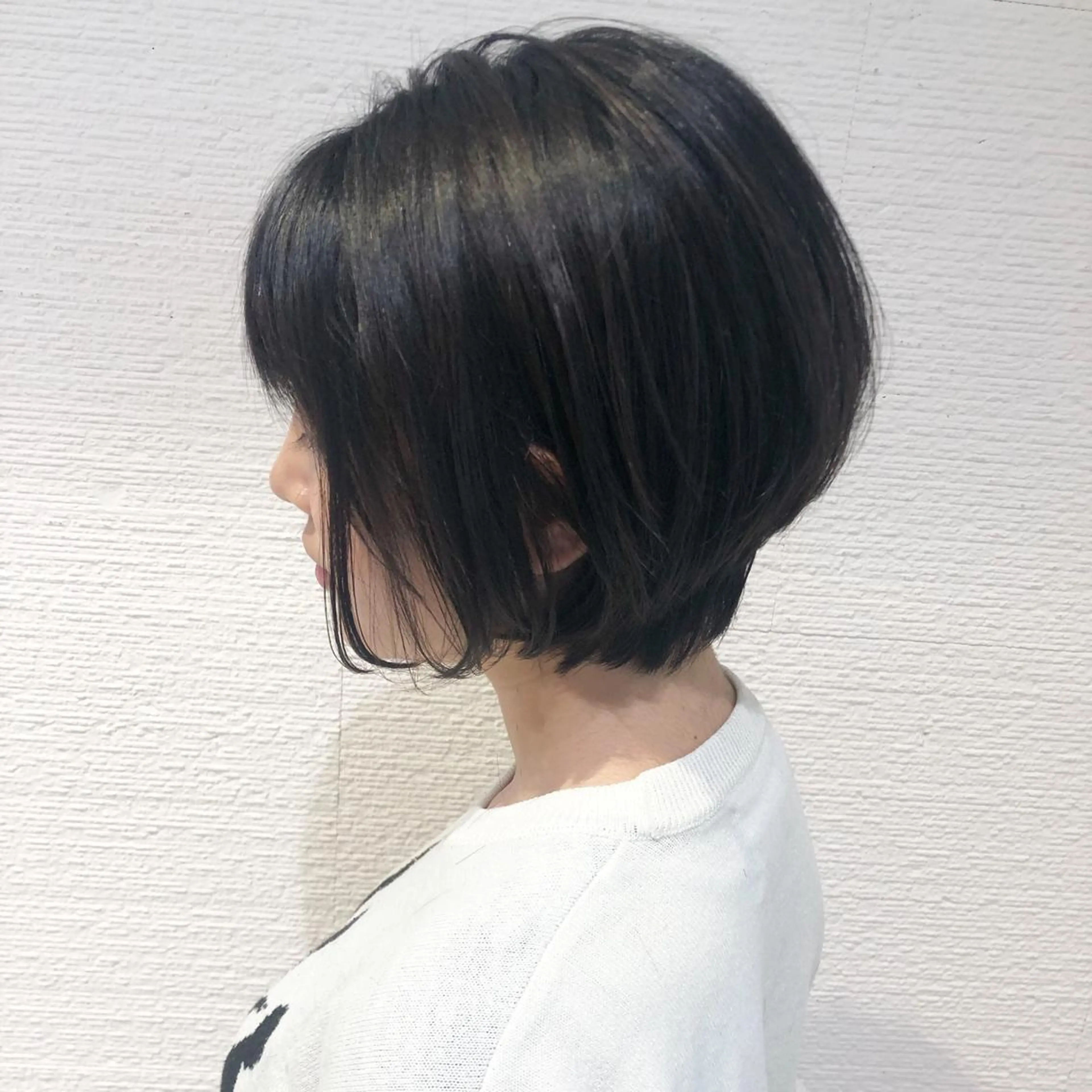 ショート レイヤー/韓国/ 顔周り/しんやのヘアスタイル