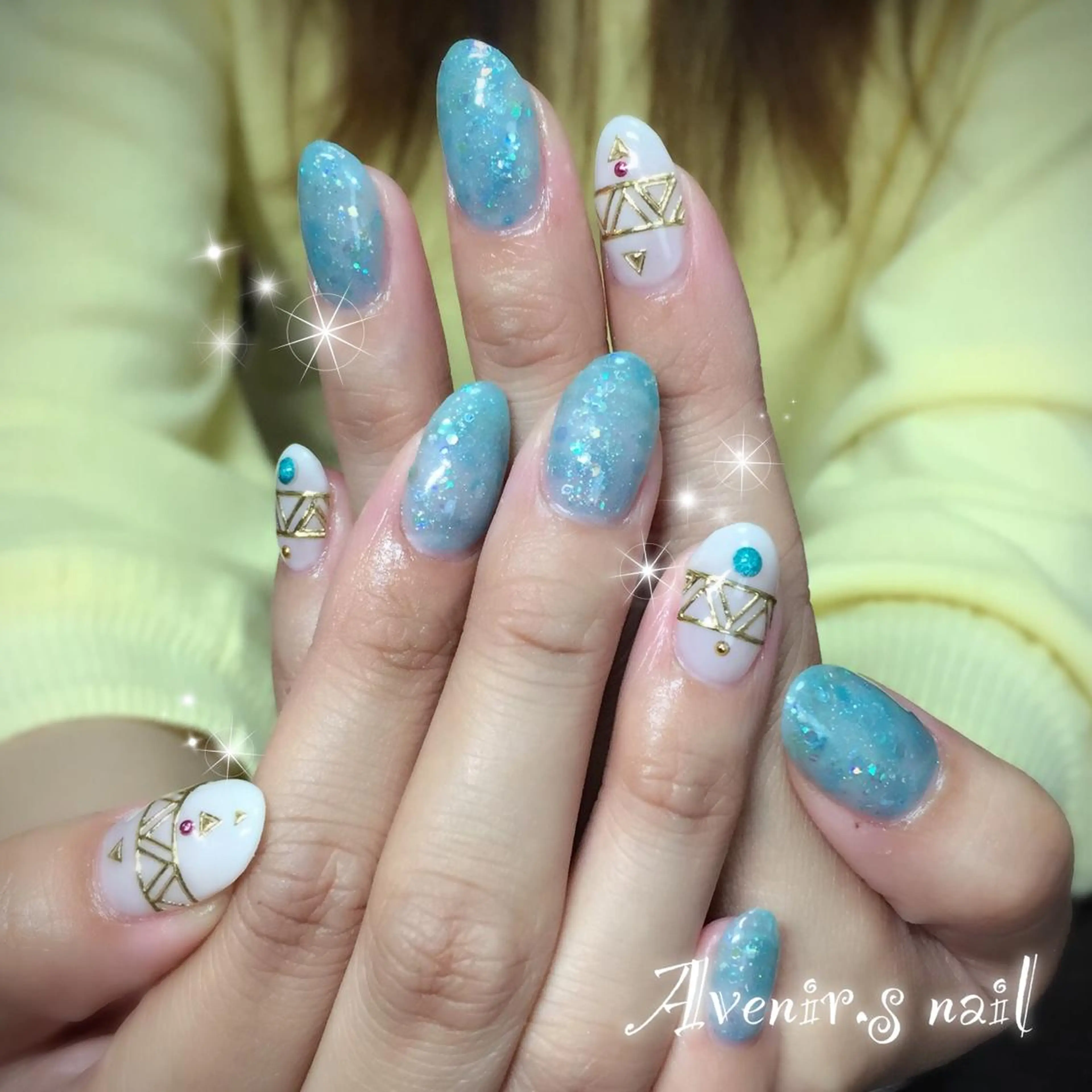 ネイル ジェルネイル スカルプネイル Home Salon Avenir.のネイルデザイン