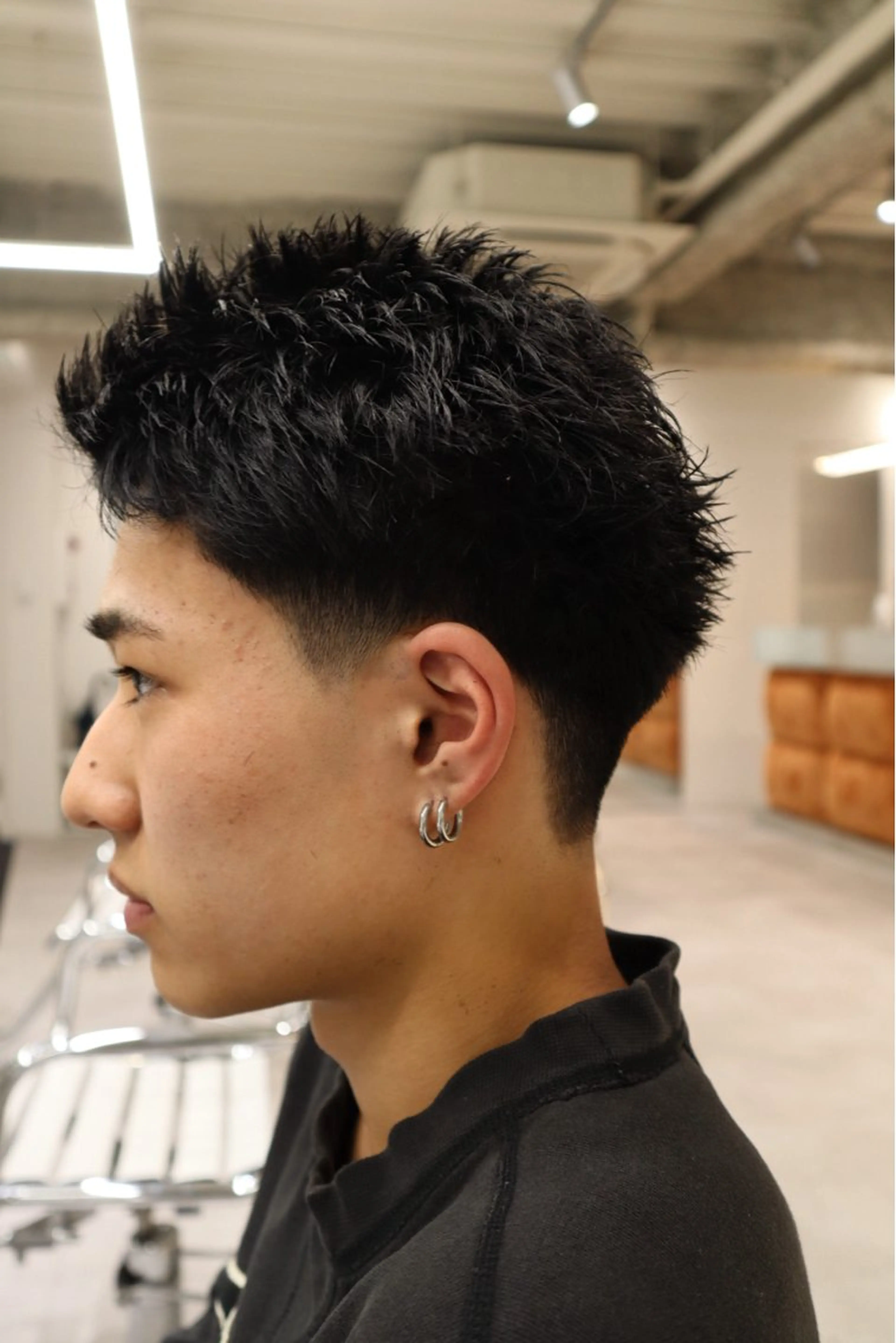 ショート メンズ カット トリートメント ヘアセット メンズ特化   西野 晴紀のヘアスタイル
