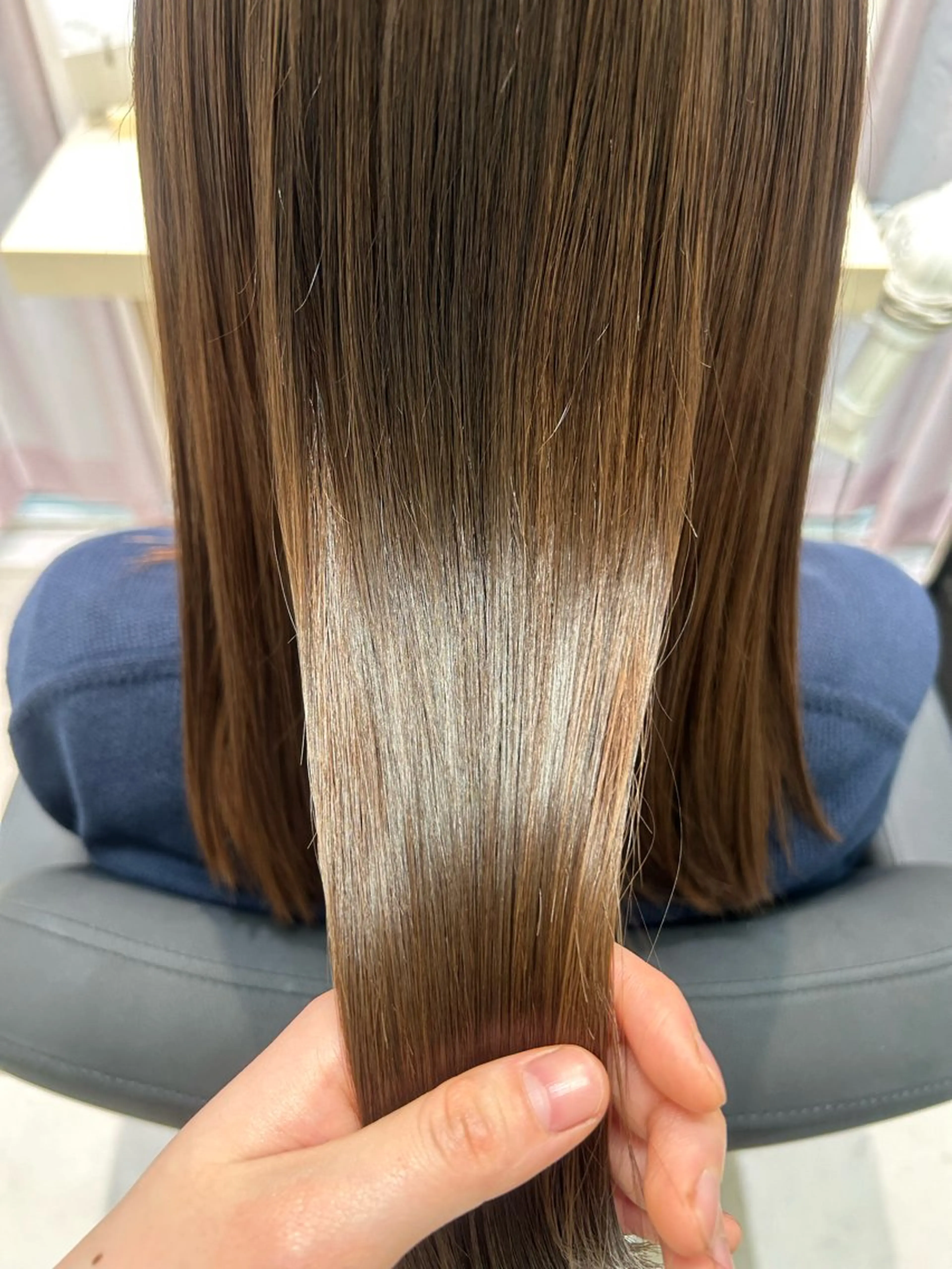 ミディアム カラー ヘアカラー トリートメント 🤍MIREA🤍 tocca茨木店のヘアスタイル