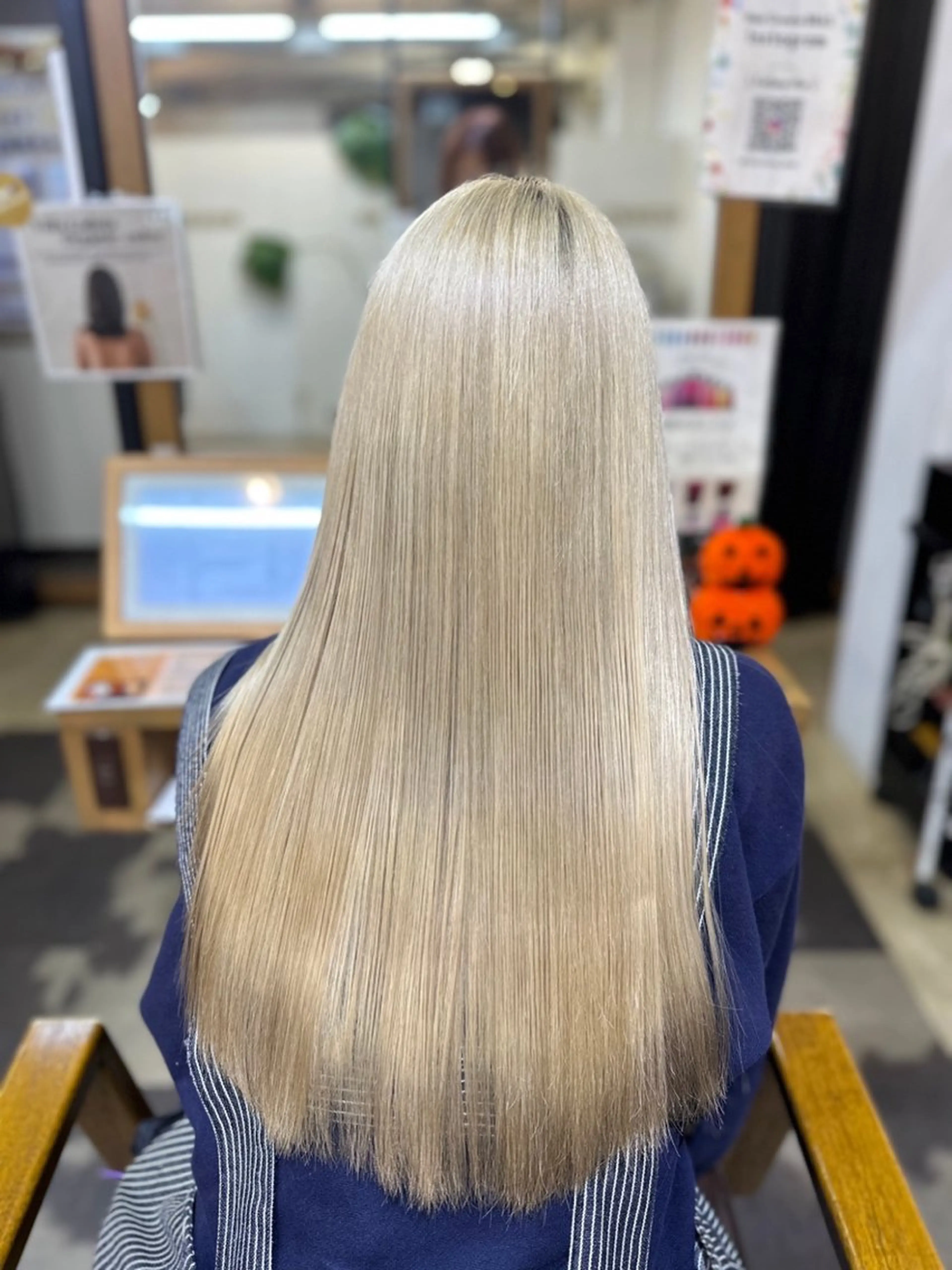 ロング トリートメント ヘアカラー トリートメント BRAS ナカガワのヘアスタイル