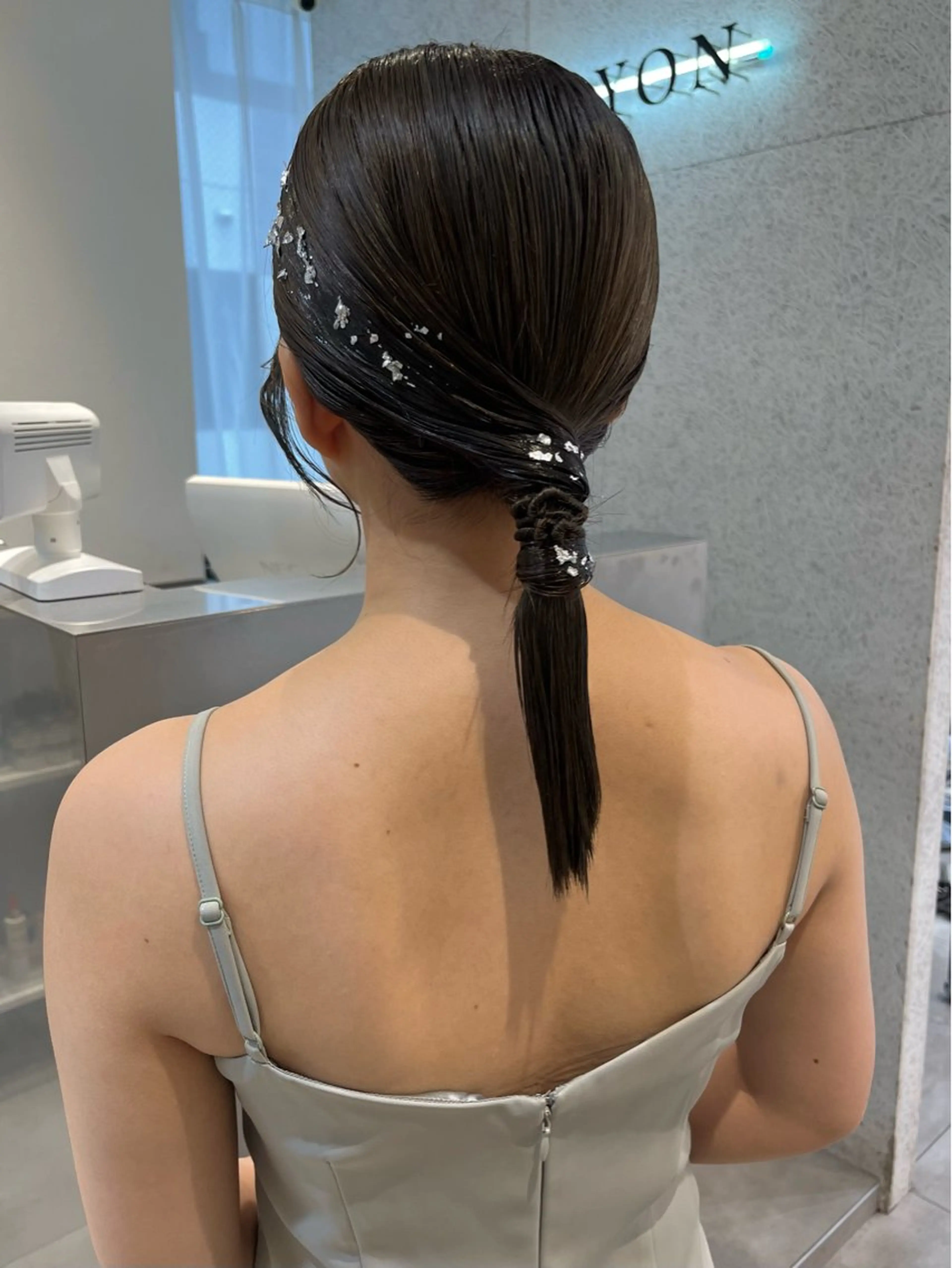 ミディアム ヘアセット SOYON 🤍CHIZU🤍.のヘアスタイル