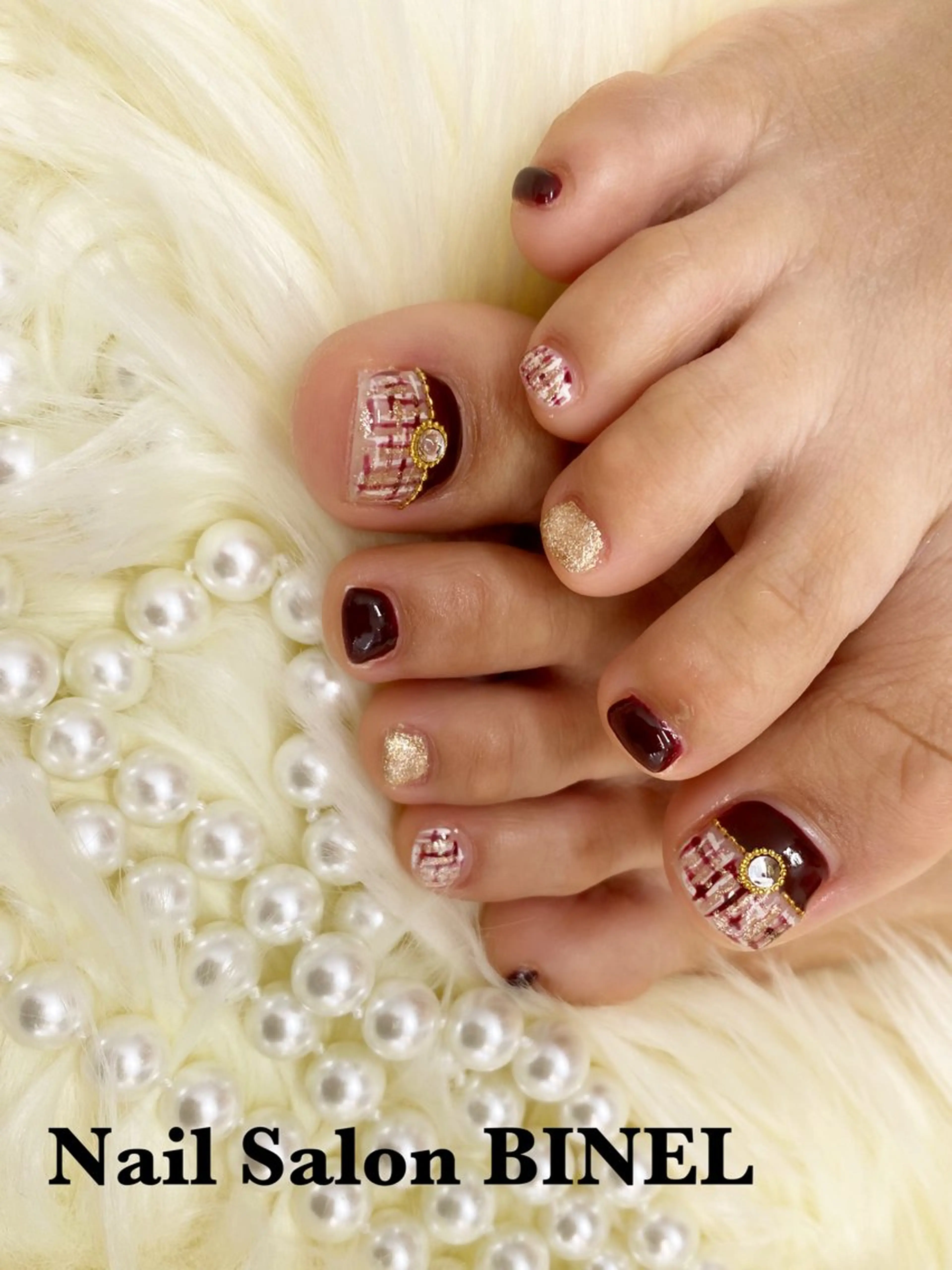 ネイル フットネイル H. Yuukaのネイルデザイン