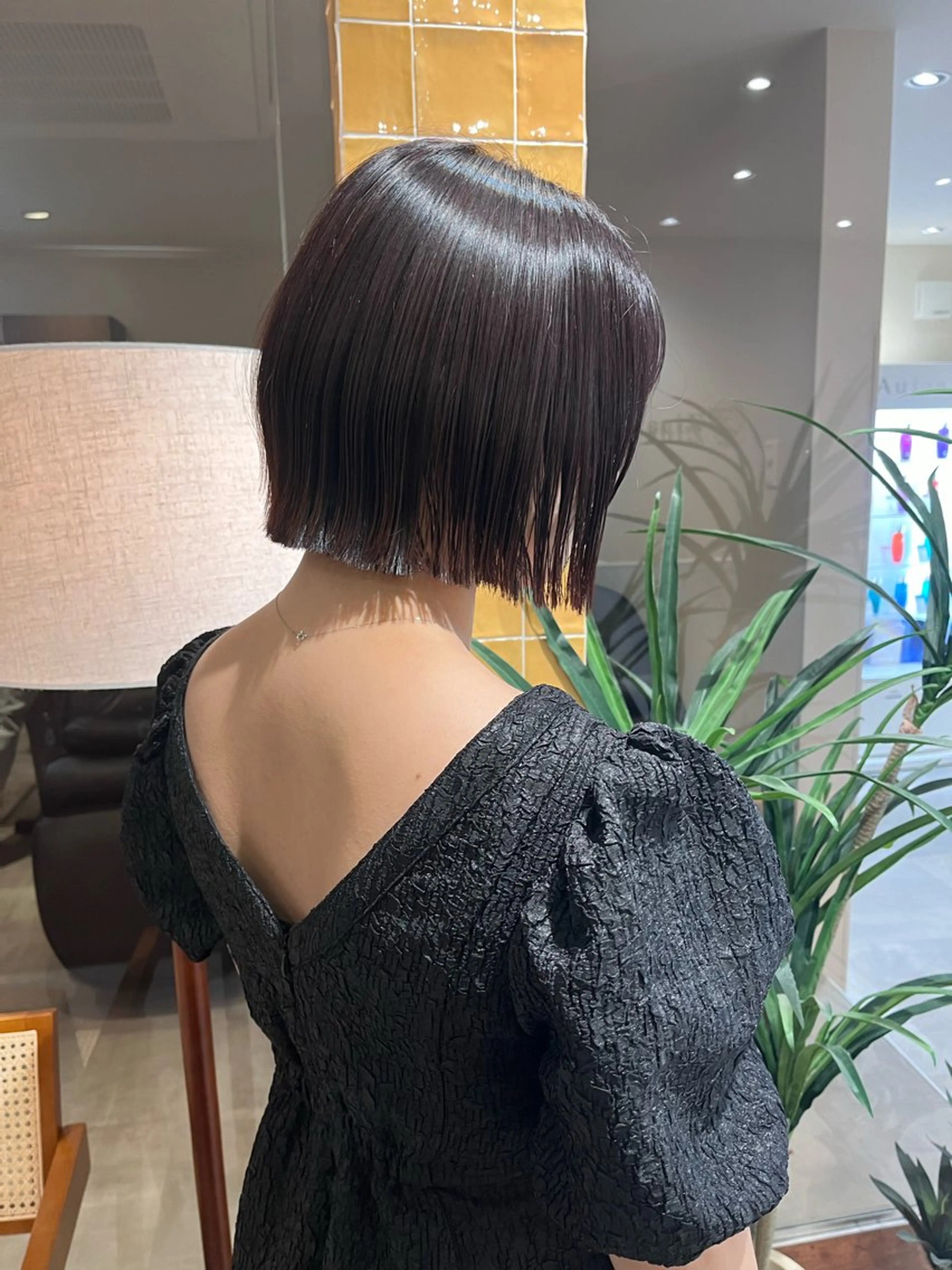 ショート カット ヘアカラー トリートメント ボブ& 髪質改善FUMIYAのヘアスタイル