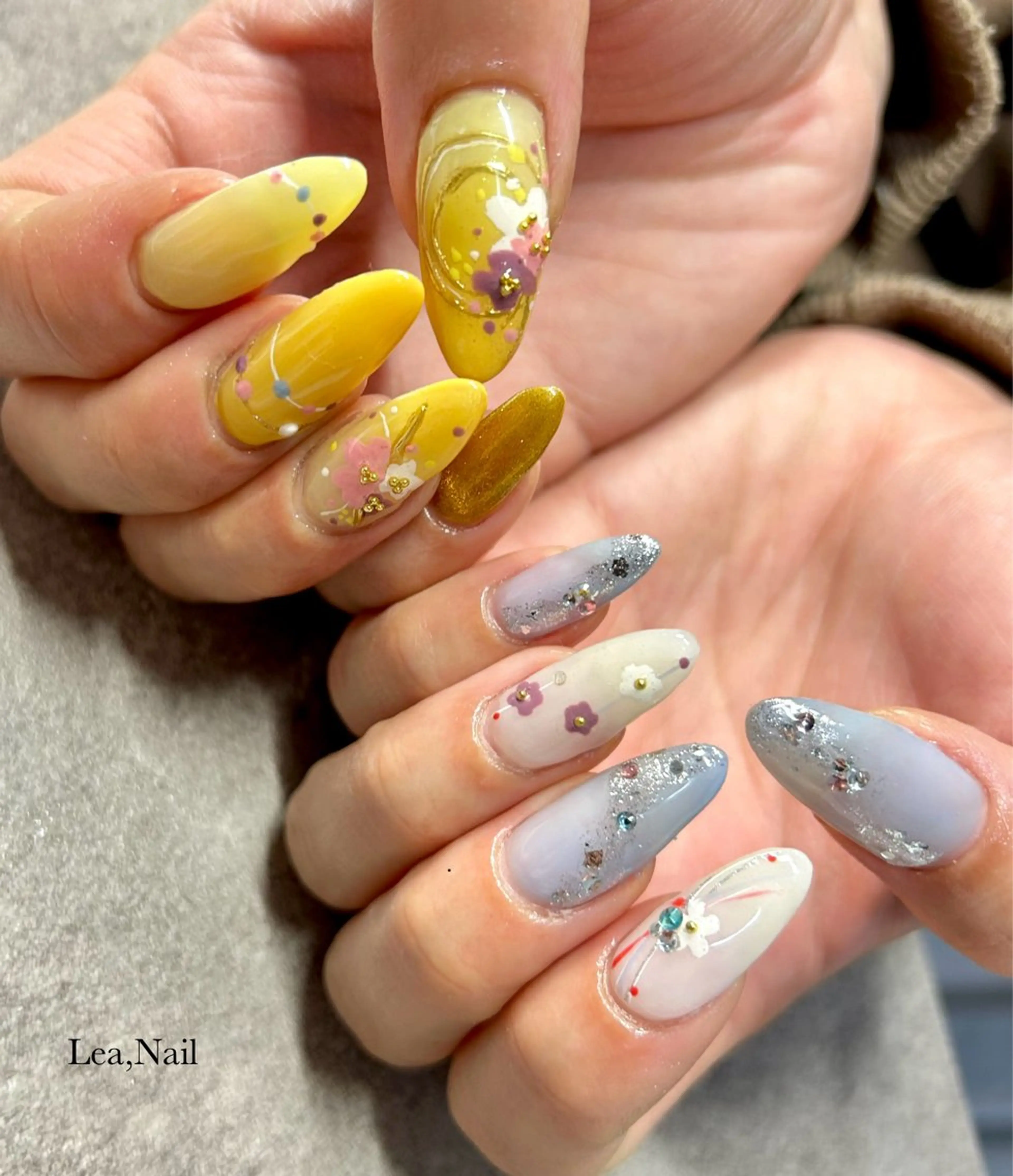 ネイル ハンドネイル Lea,Nail所属・松橋 愛のネイルデザイン
